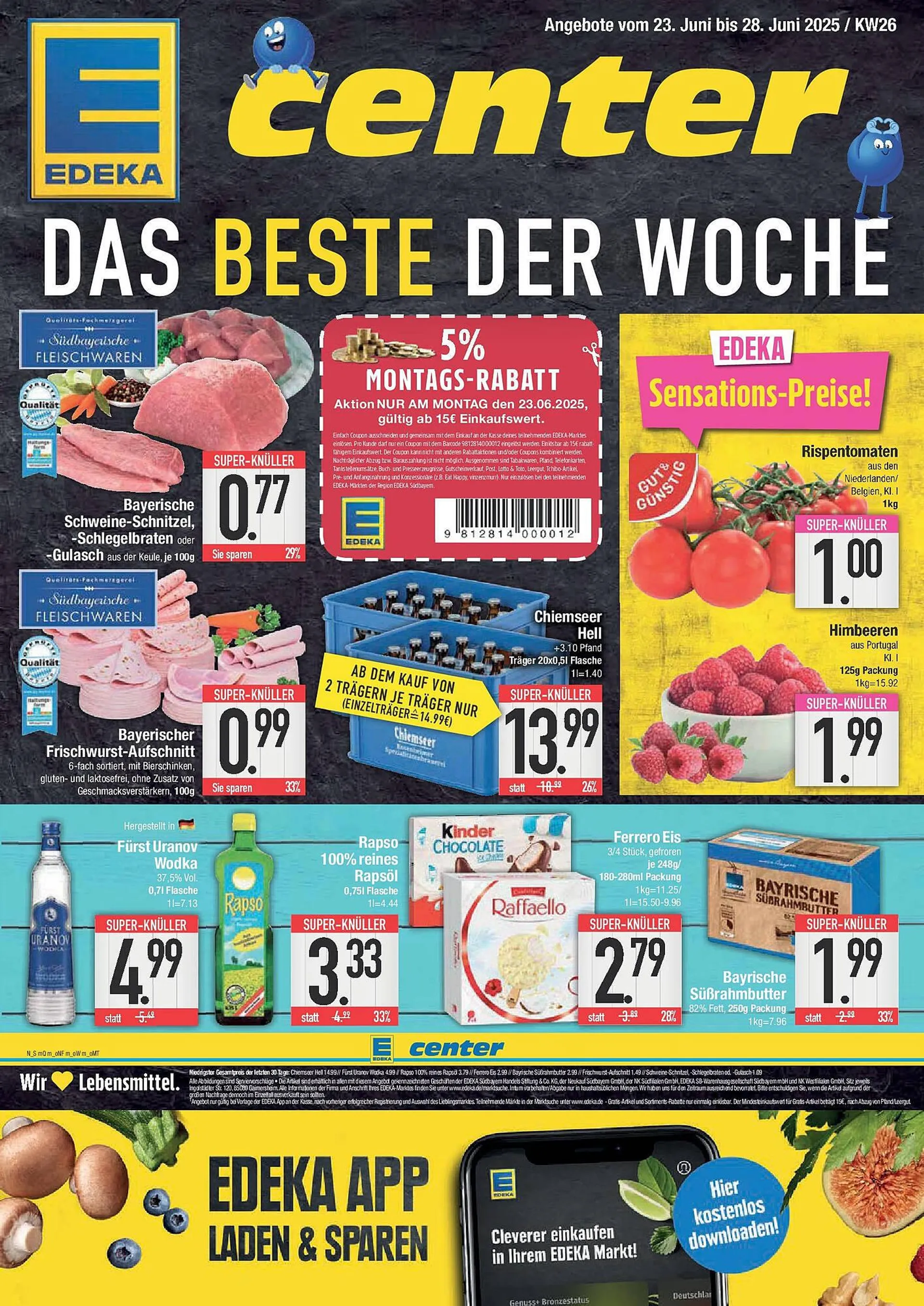 E-Center Prospekt von 23. Juni bis 29. Juni 2025 - Prospekt seite 1