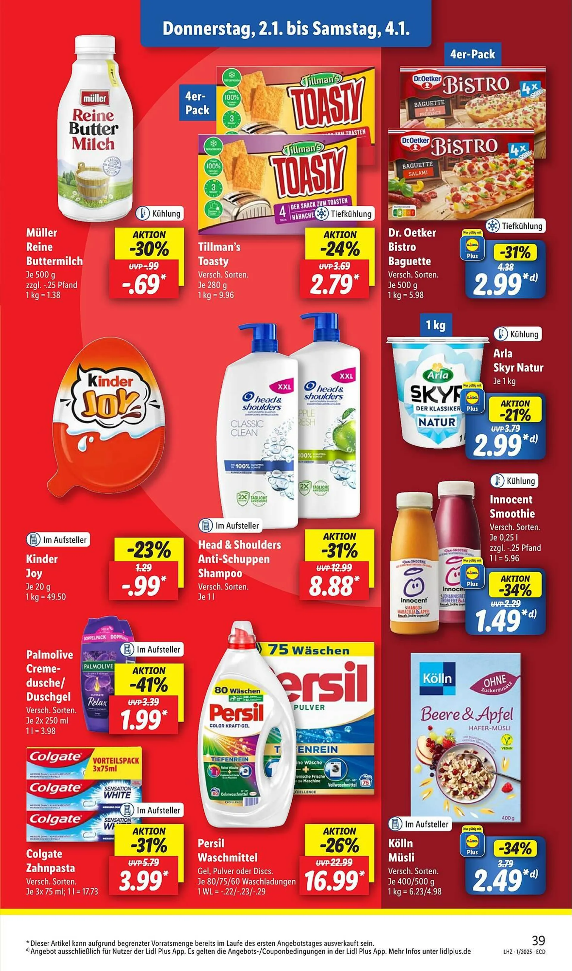 Lidl Prospekt von 30. Dezember bis 4. Januar 2026 - Prospekt seite 41