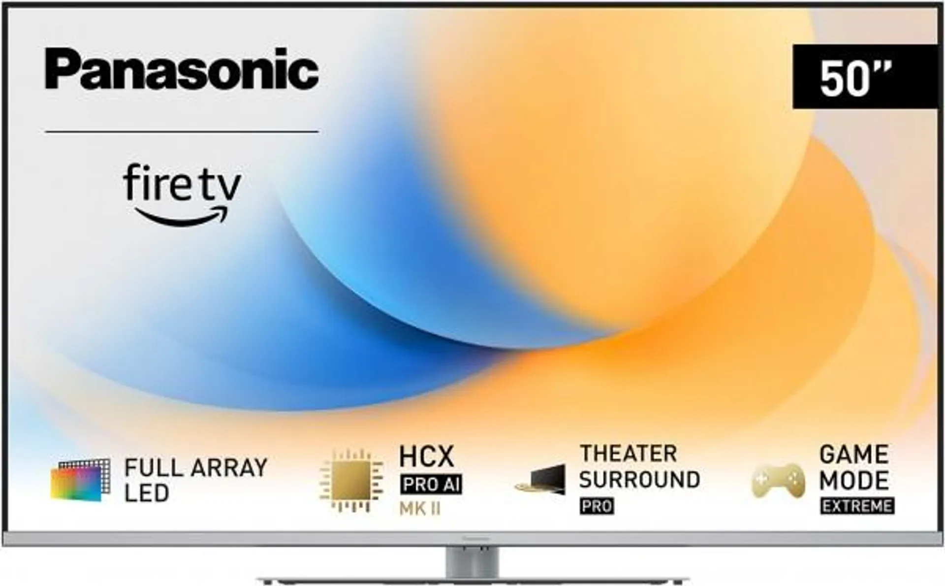 Panasonic TV-50W93AE8 126 cm (50") LCD-TV mit Full Array LED-Technik silber / G