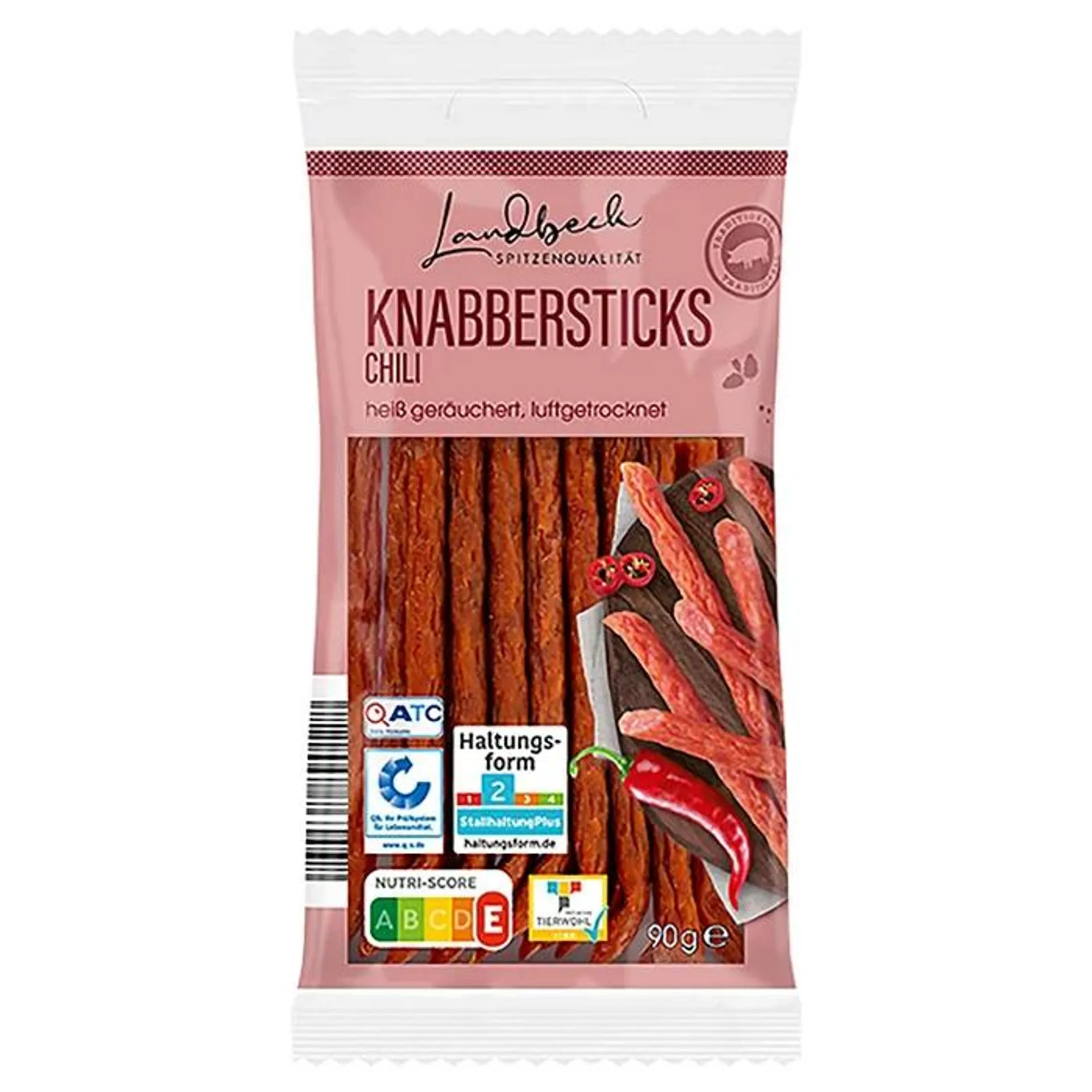 LANDBECK Knabbersticks 90 g, Chili