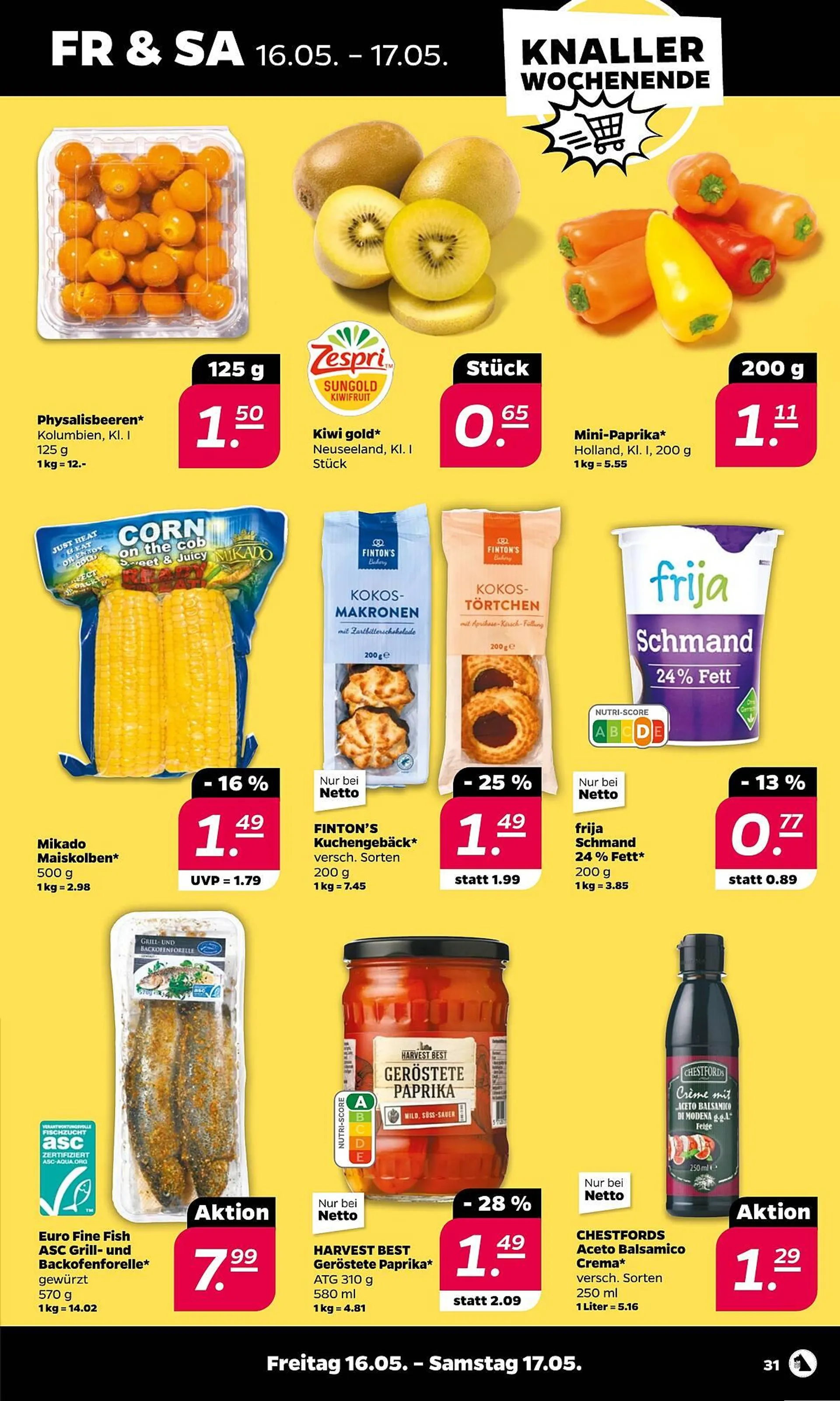 NETTO Prospekt von 12. Mai bis 17. Mai 2025 - Prospekt seite 31