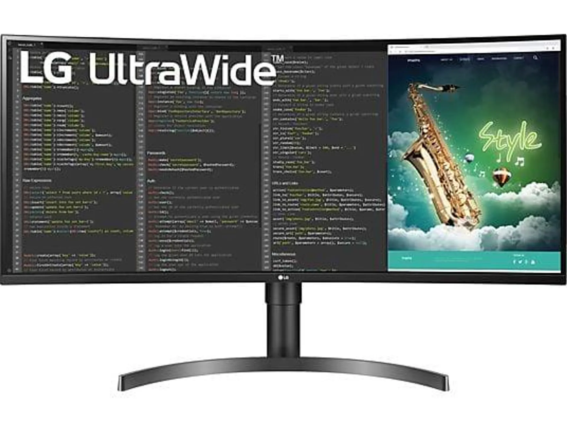 LG 35WN75CP-B.AEU 35 Zoll QHD Monitor (5 ms Reaktionszeit, 100 Hz)