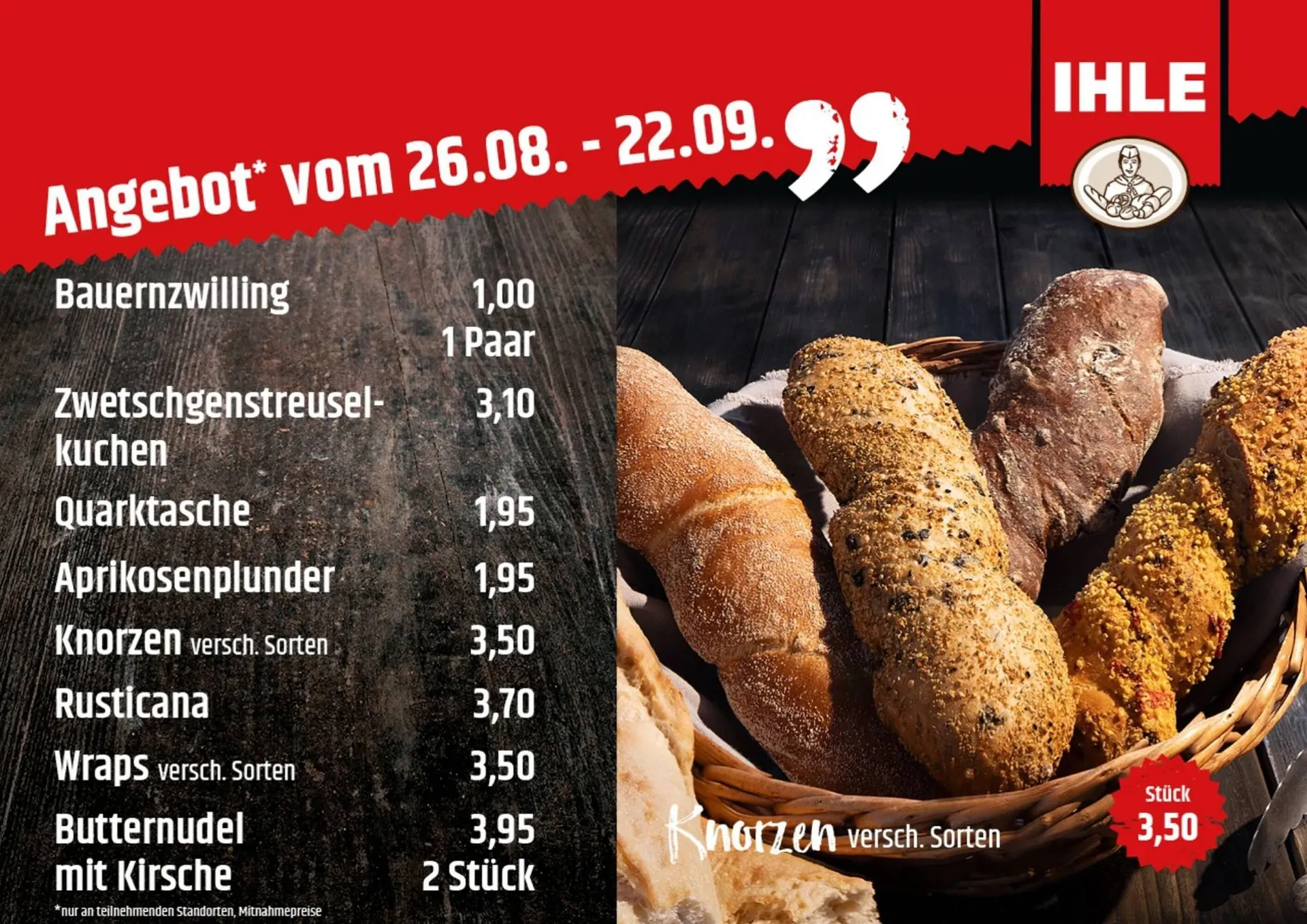 Landbäckerei Ihle Prospekt - 1