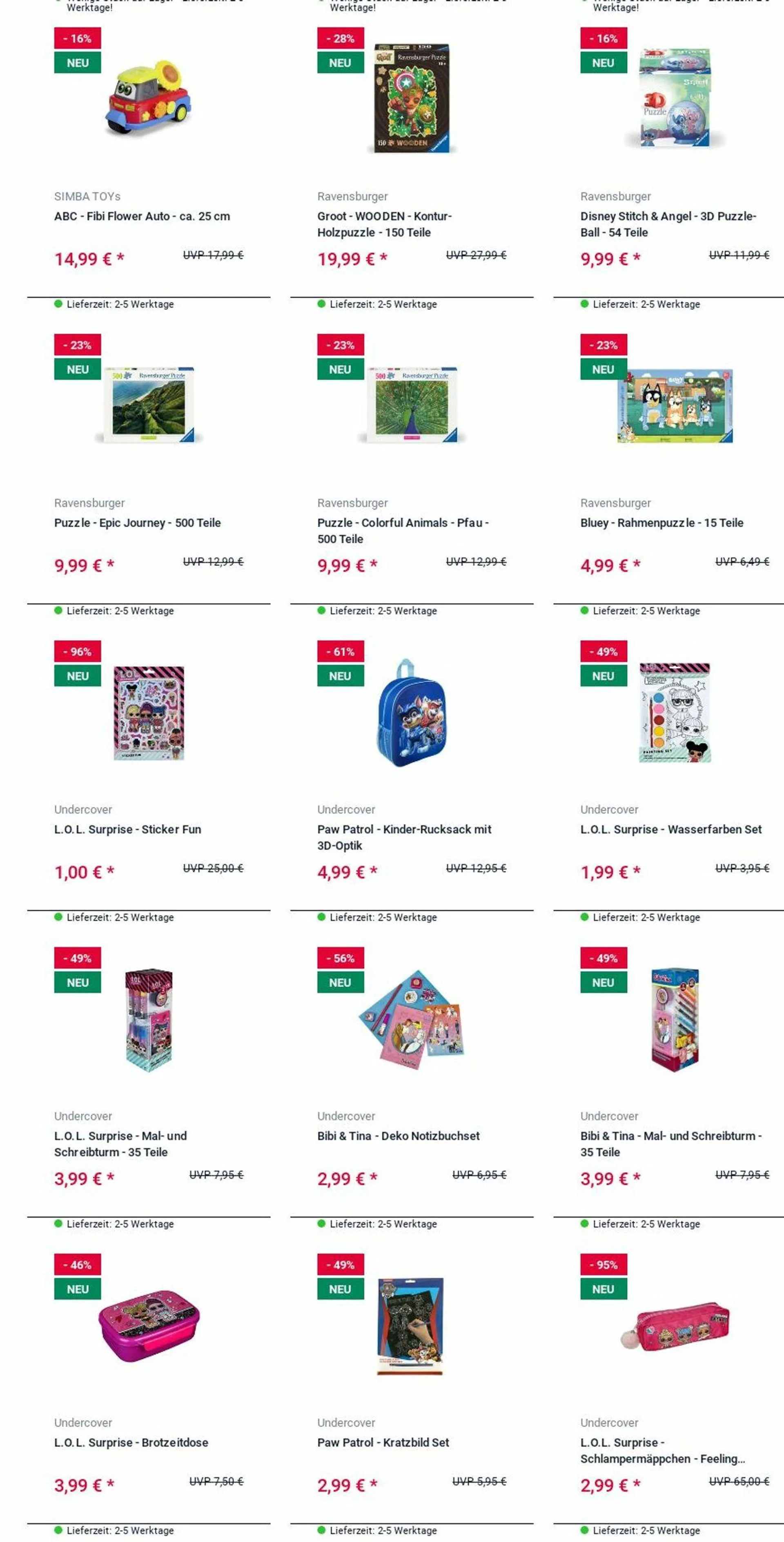 ROFU Kinderland Aktueller Prospekt von 31. März bis 9. April 2025 - Prospekt seite 17