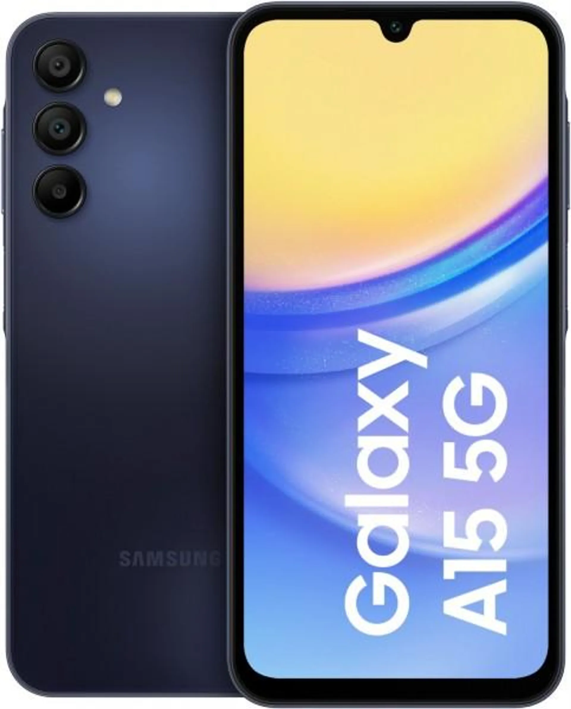 Samsung Galaxy A15 5G EU Smartphone blauschwarz