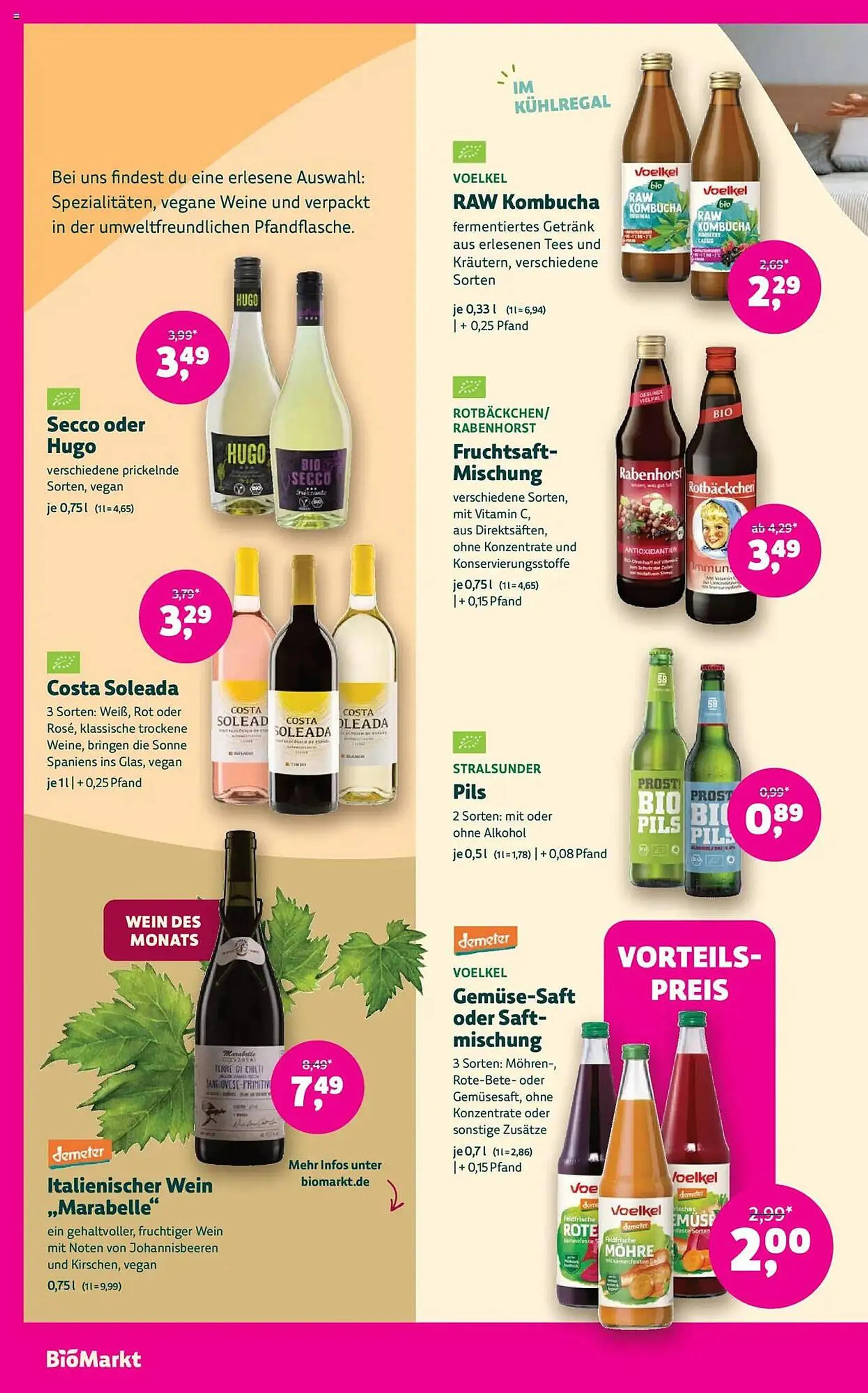 Biomarkt Prospekt von 29. Januar bis 11. Februar 2025 - Prospekt seite 14