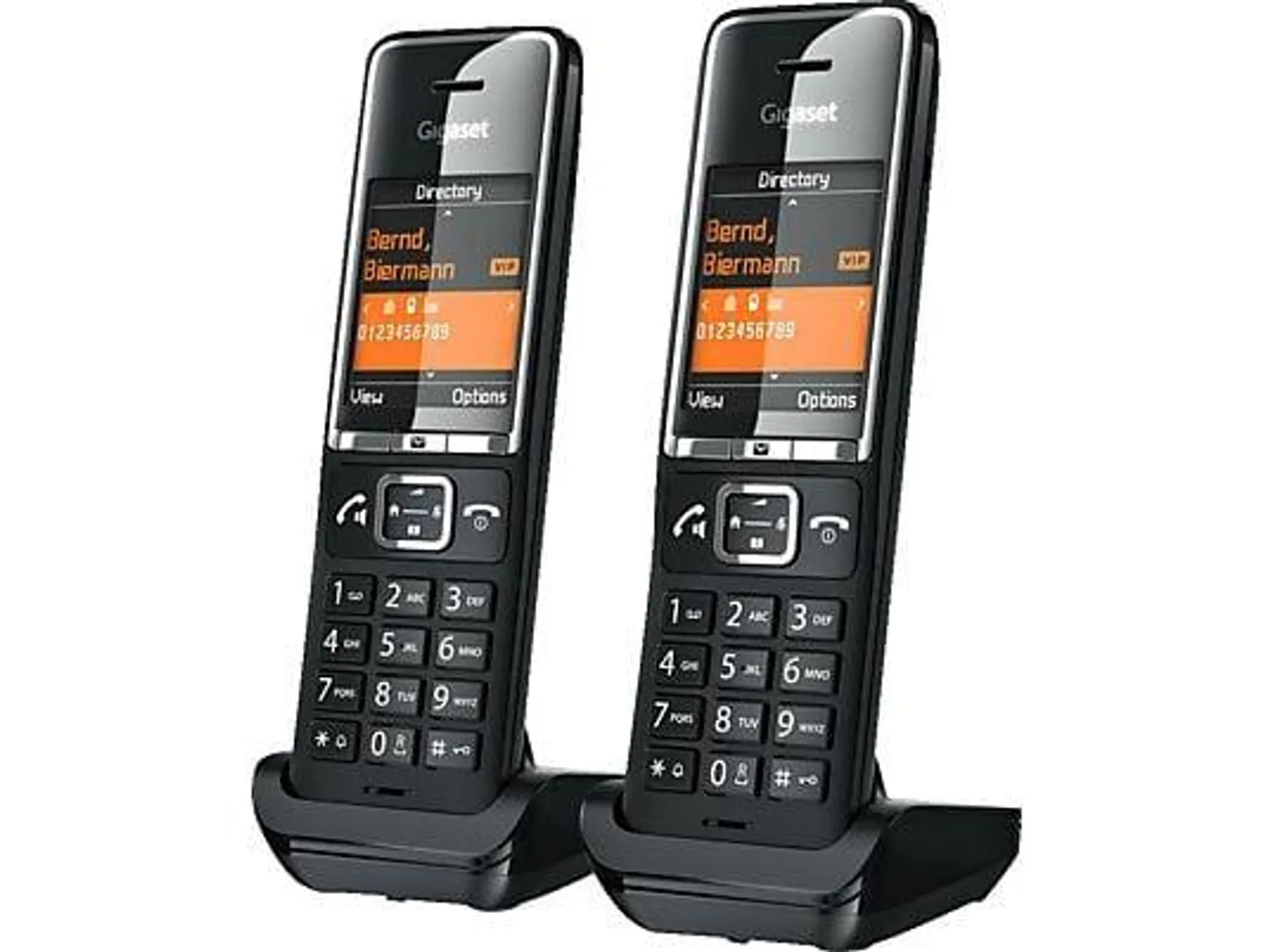 GIGASET COMFORT 550HX Duo DECT-Mobilteil, Black-Chrome