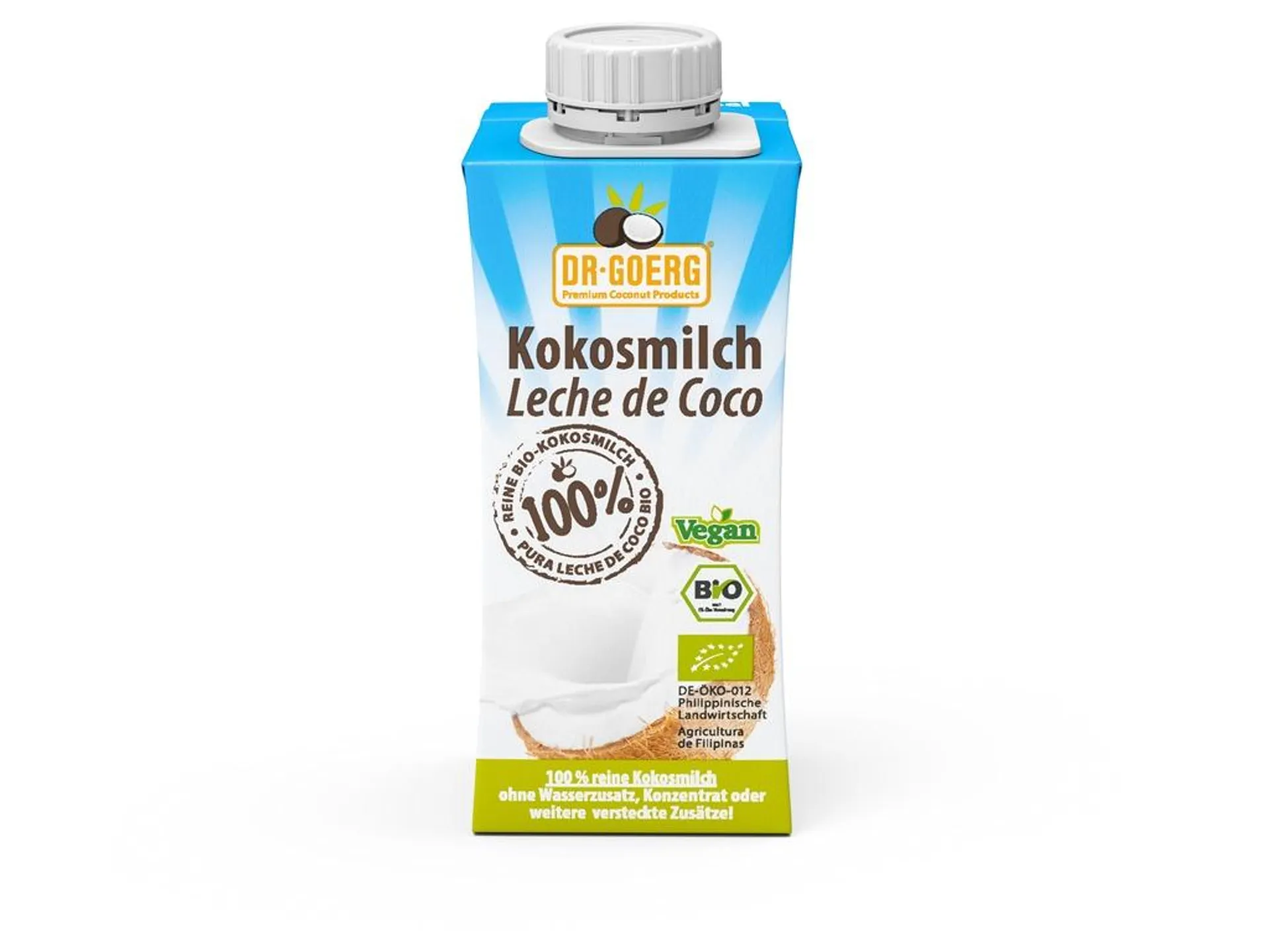 Dr. Goerg Premium Bio-Kokosmilch 200ml