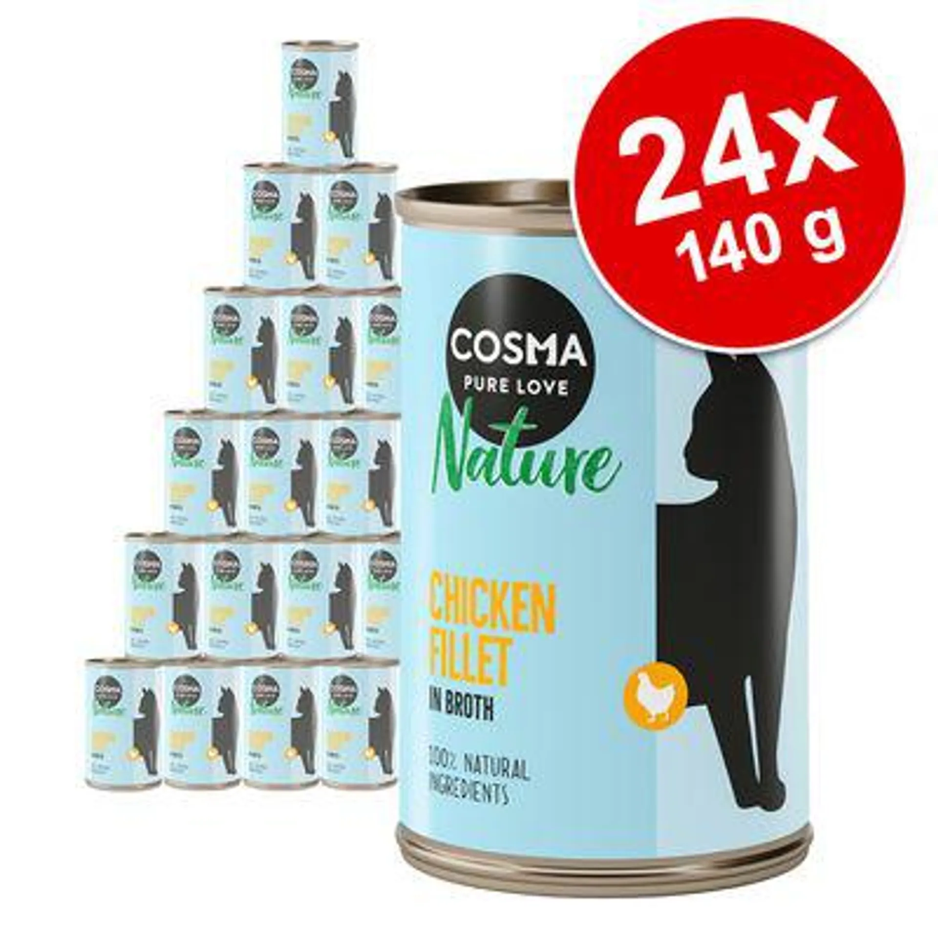 Sparpaket Cosma Nature 24 x 140 g