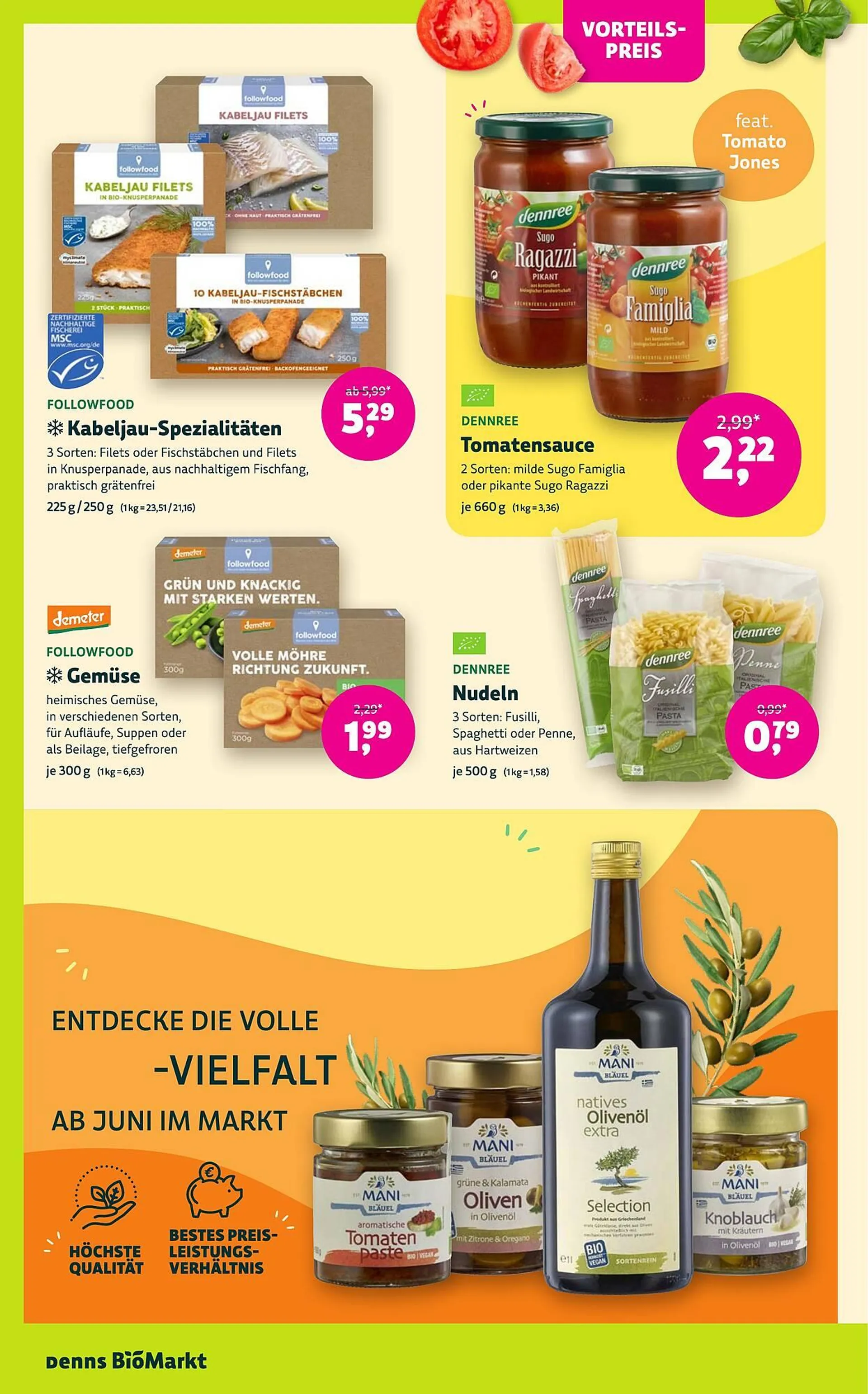 Landmann's Biomarkt Prospekt von 4. Juni bis 17. Juni 2025 - Prospekt seite 8