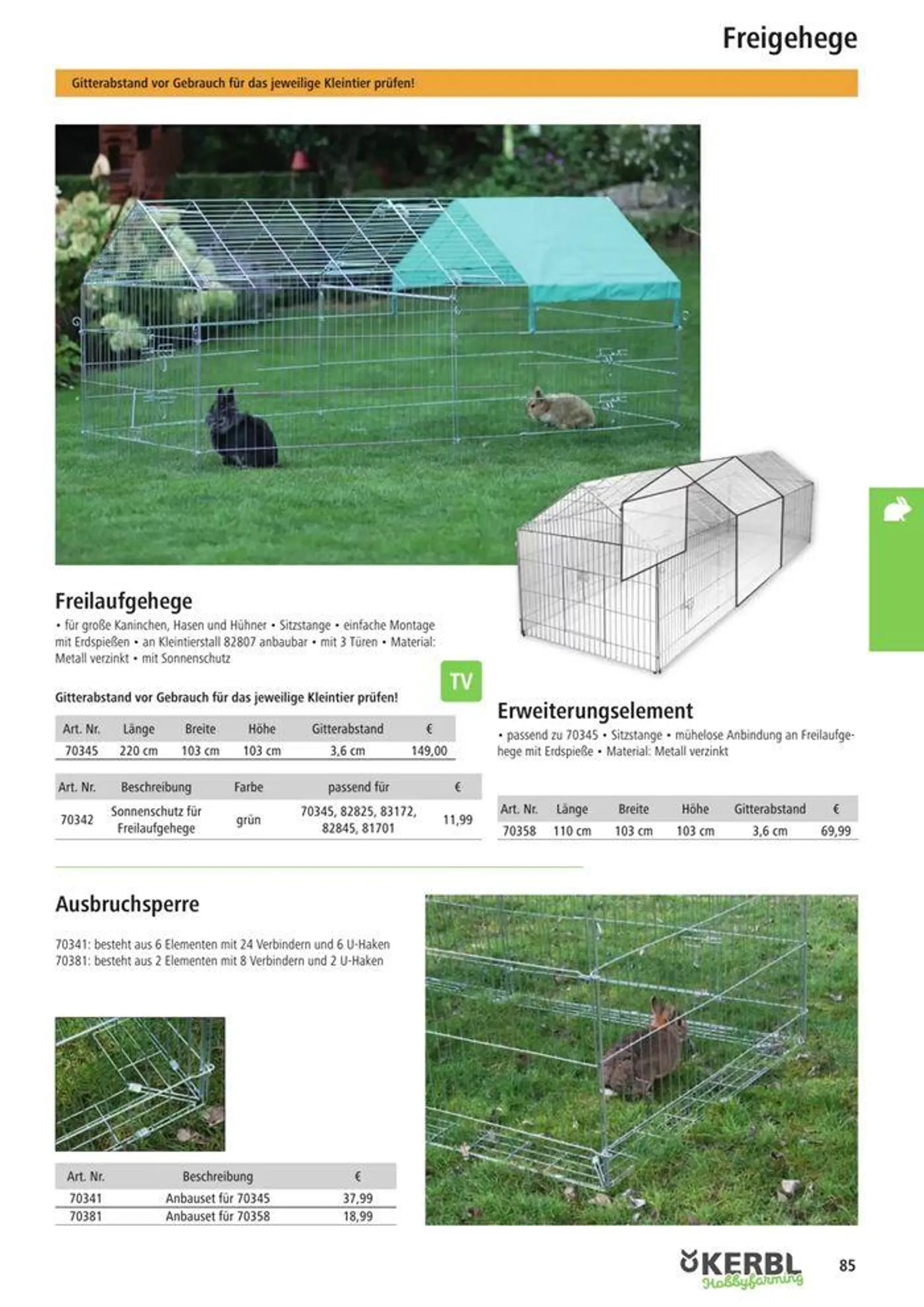 Hobby-Farming 2024 von 5. Juli bis 31. Dezember 2024 - Prospekt seite 87