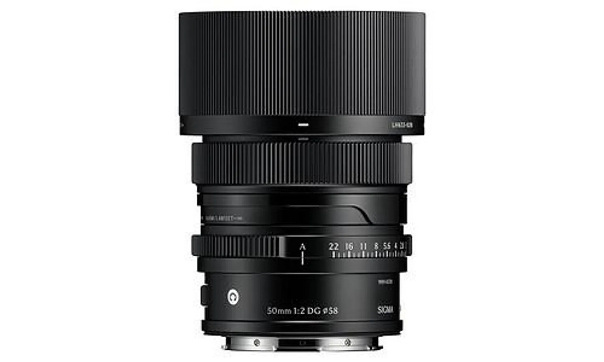 Sigma 50/2,0 DG Contemporary Sony-E schwarz