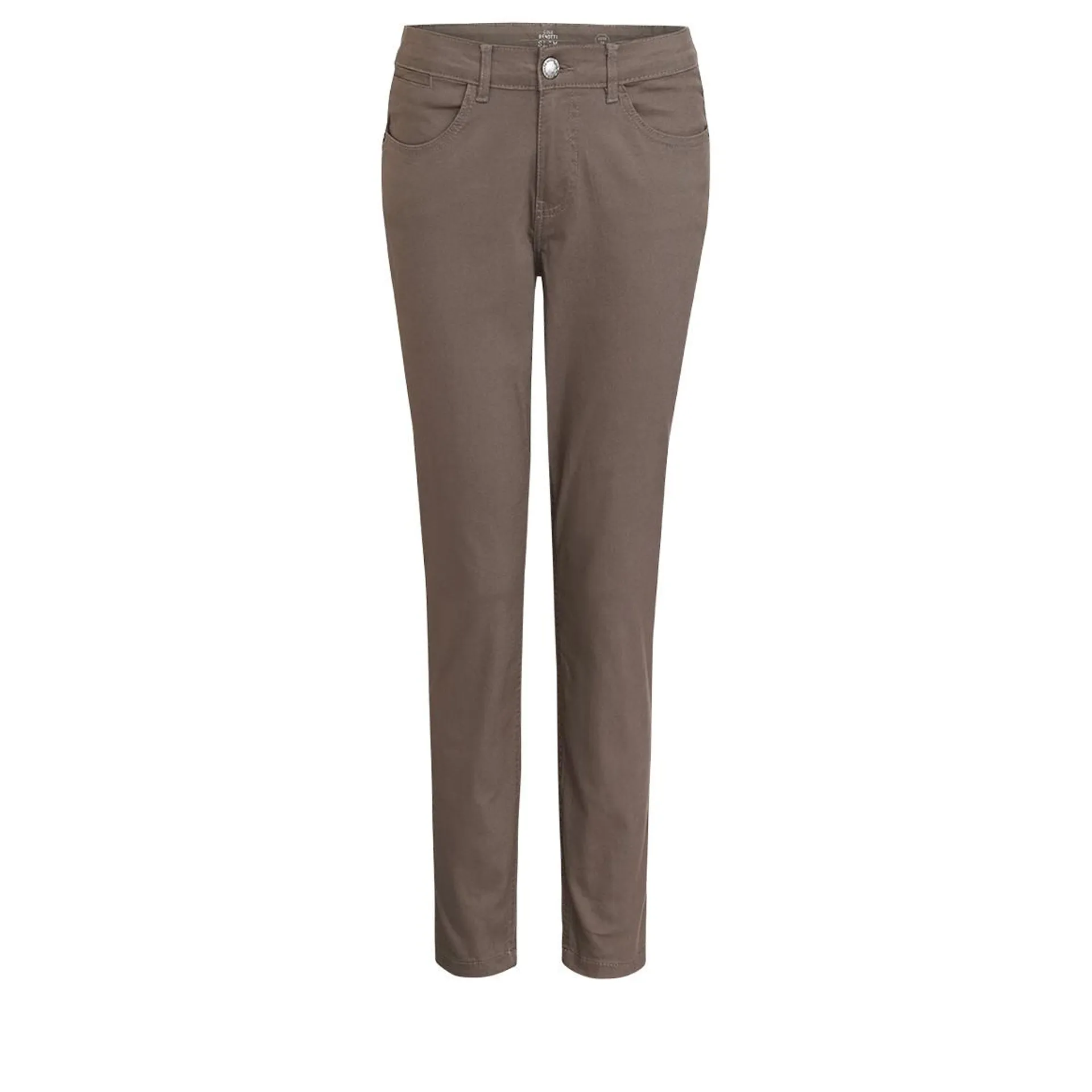 Damen Slim-Jeans unifarben