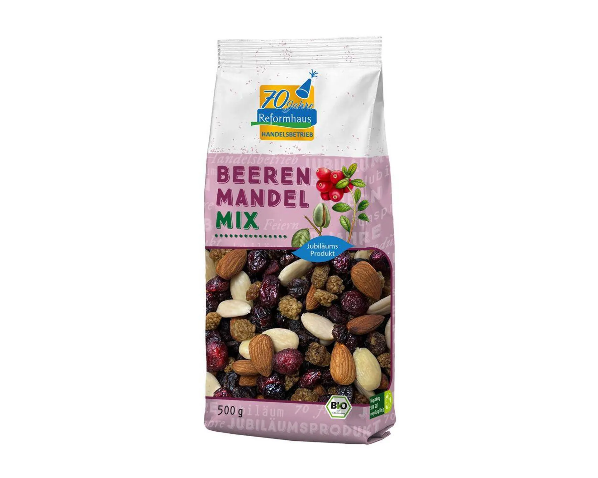 Reformhaus Beeren-Mandel Mix 500g