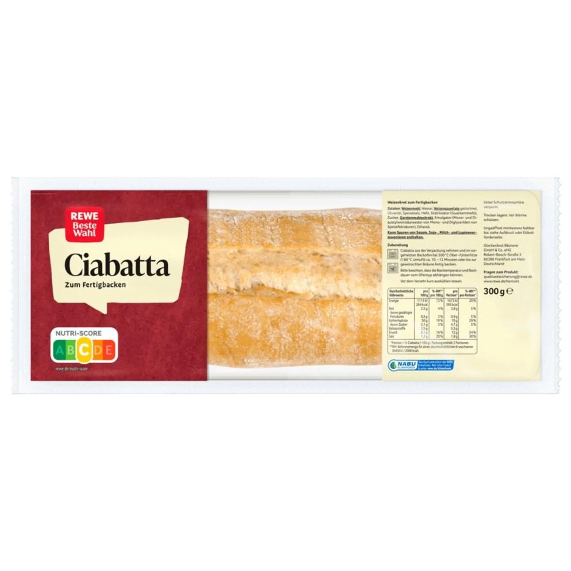 REWE Beste Wahl Ciabatta 300g