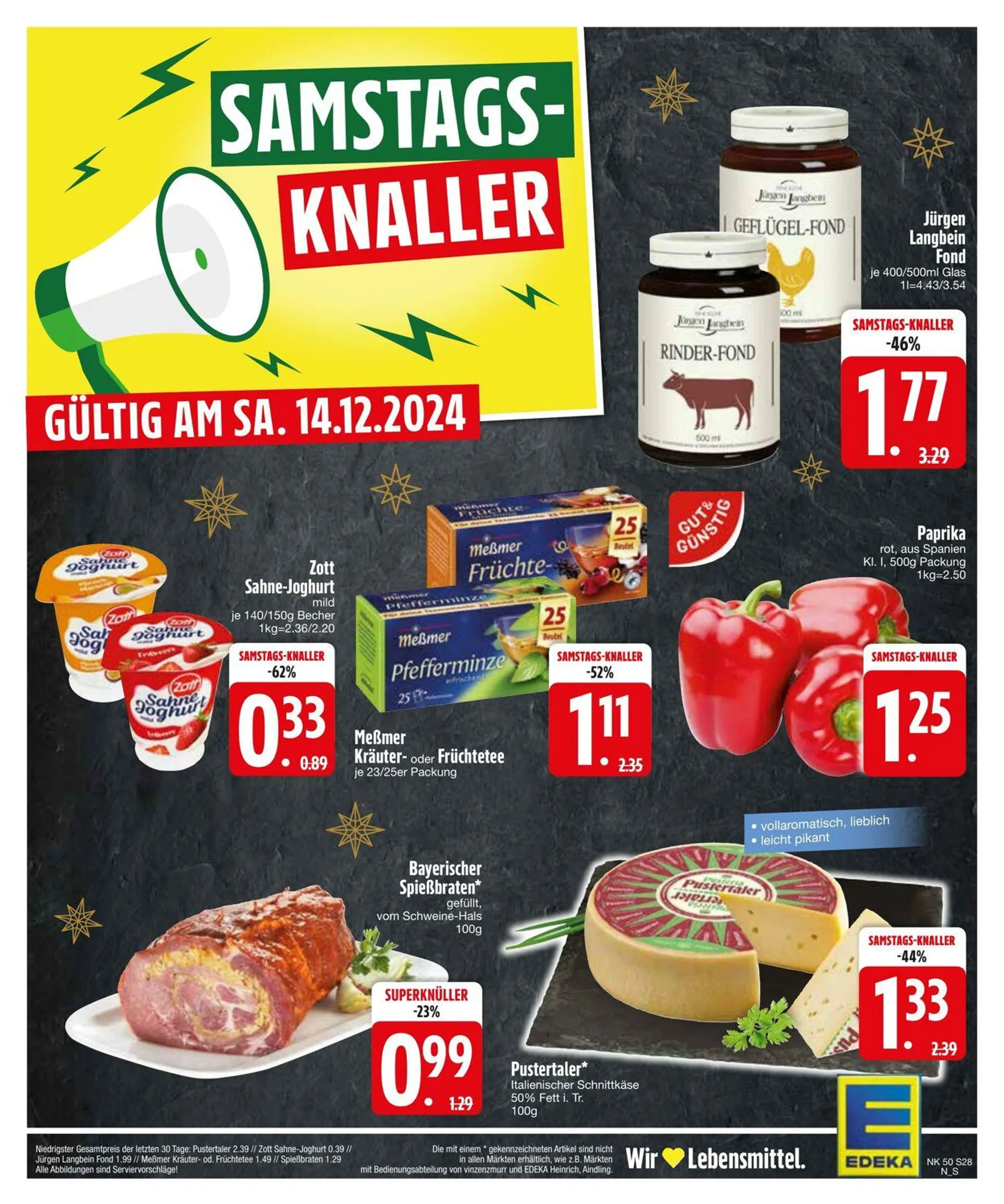 Edeka - Weihnachten 2024 von 9. Dezember bis 16. Dezember 2024 - Prospekt seite 30