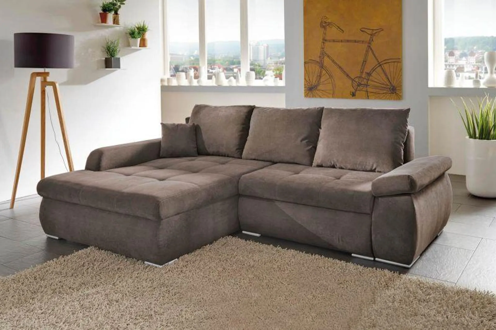 trendiges Ecksofa Combo inkl. Schlaffunktion