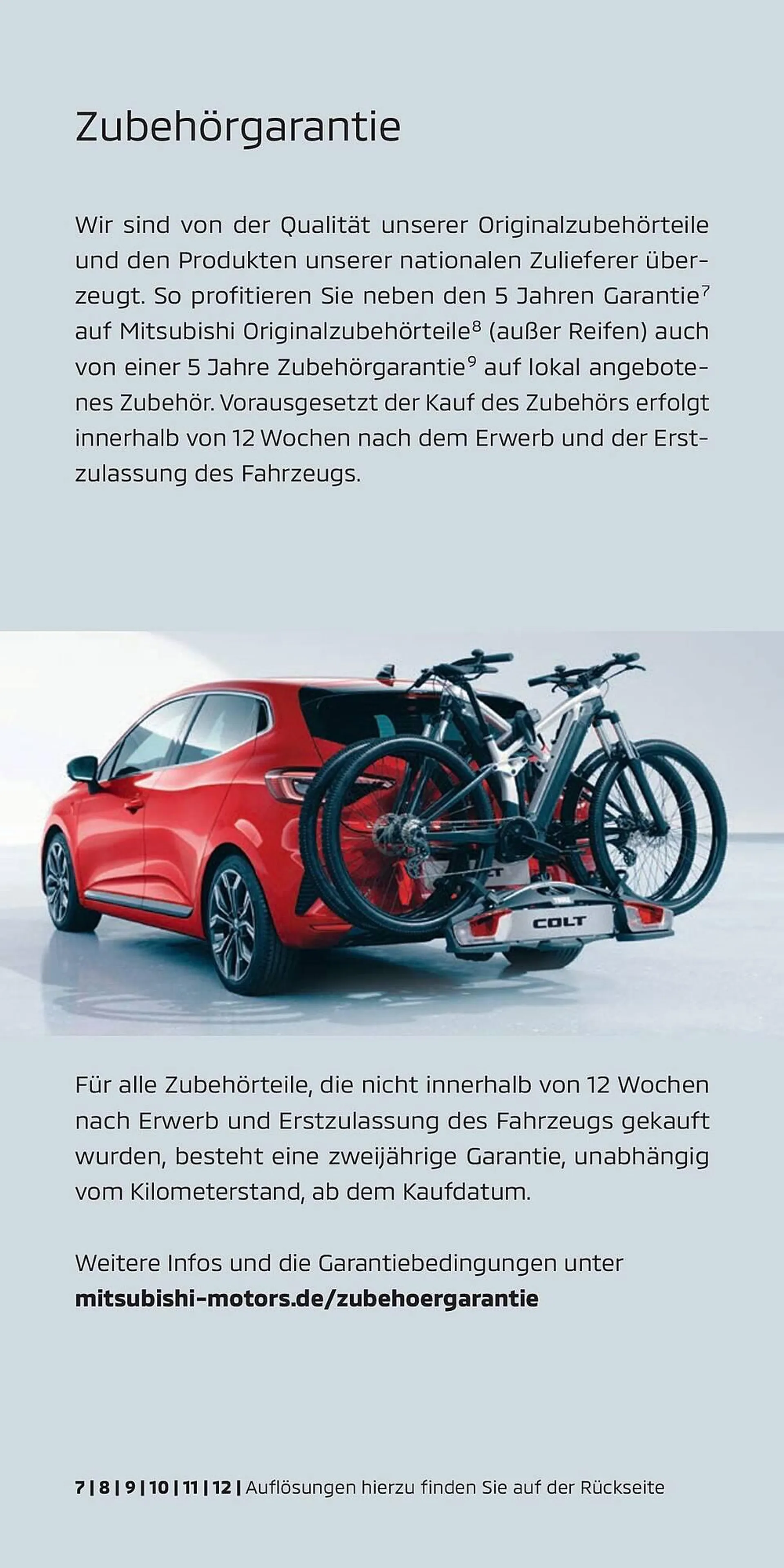 Mitsubishi Prospekt von 20. Oktober bis 20. Oktober 2024 - Prospekt seite 8