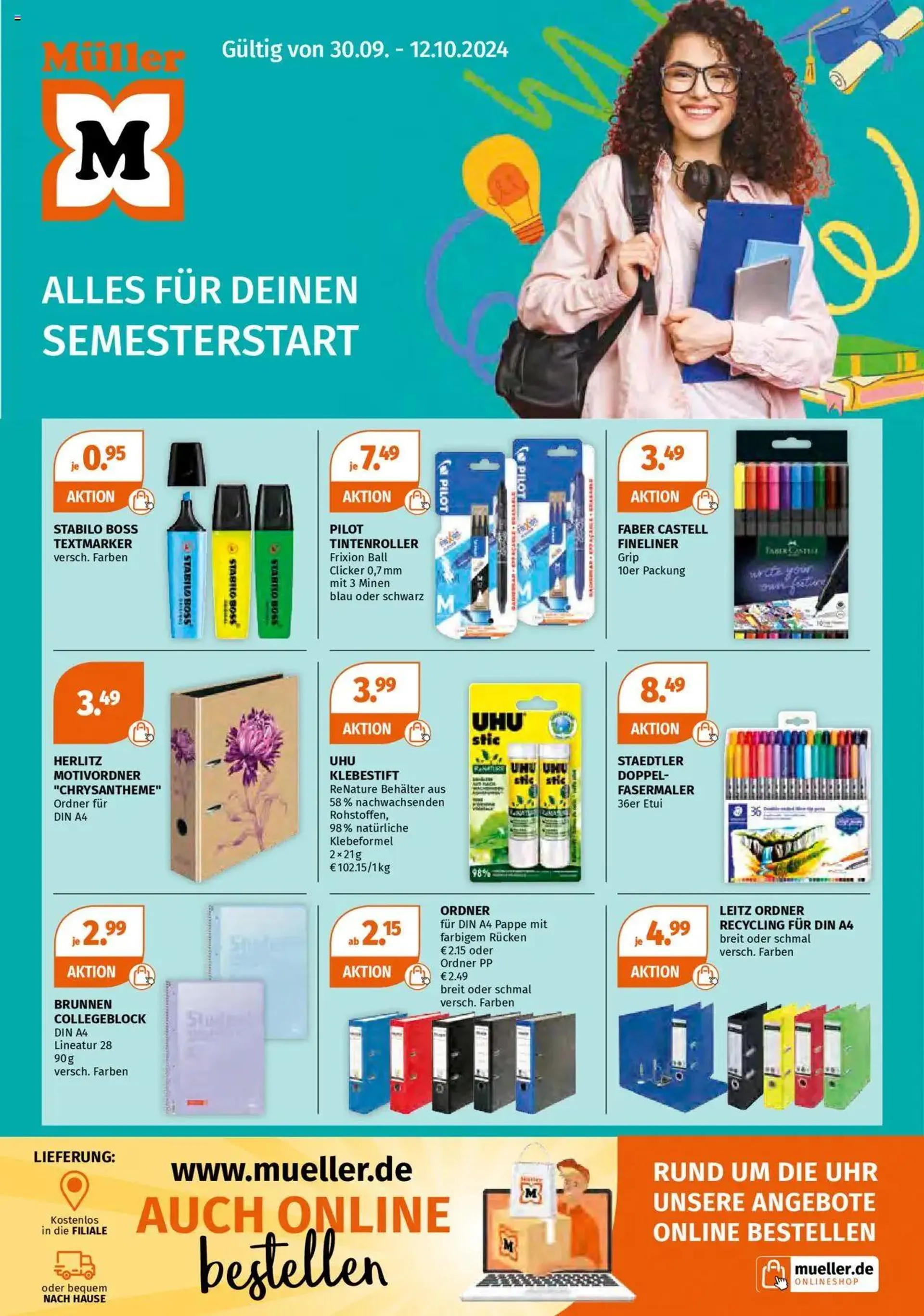 Müller Alles für den Semesterstart - 0