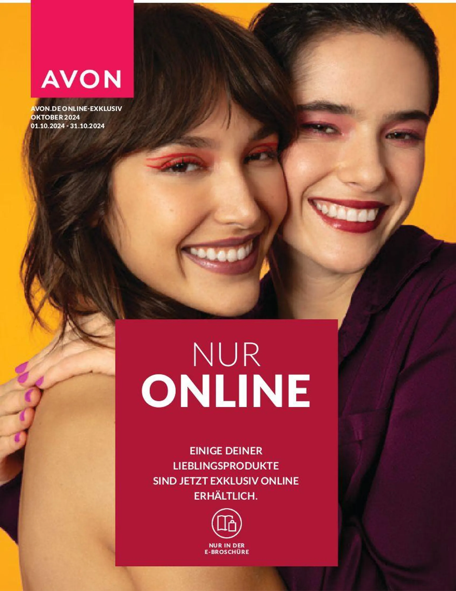 Avon Aktueller Prospekt von 9. Oktober bis 23. Oktober 2024 - Prospekt seite 1