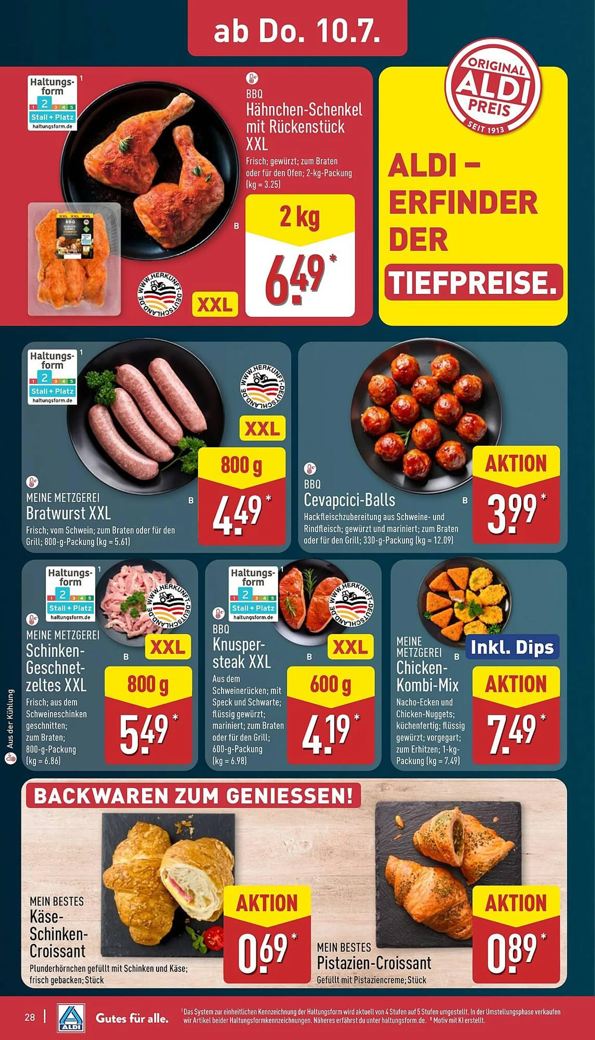 Aldi Nord Prospekt von 7. Juli bis 12. Juli 2025 - Prospekt seite 28