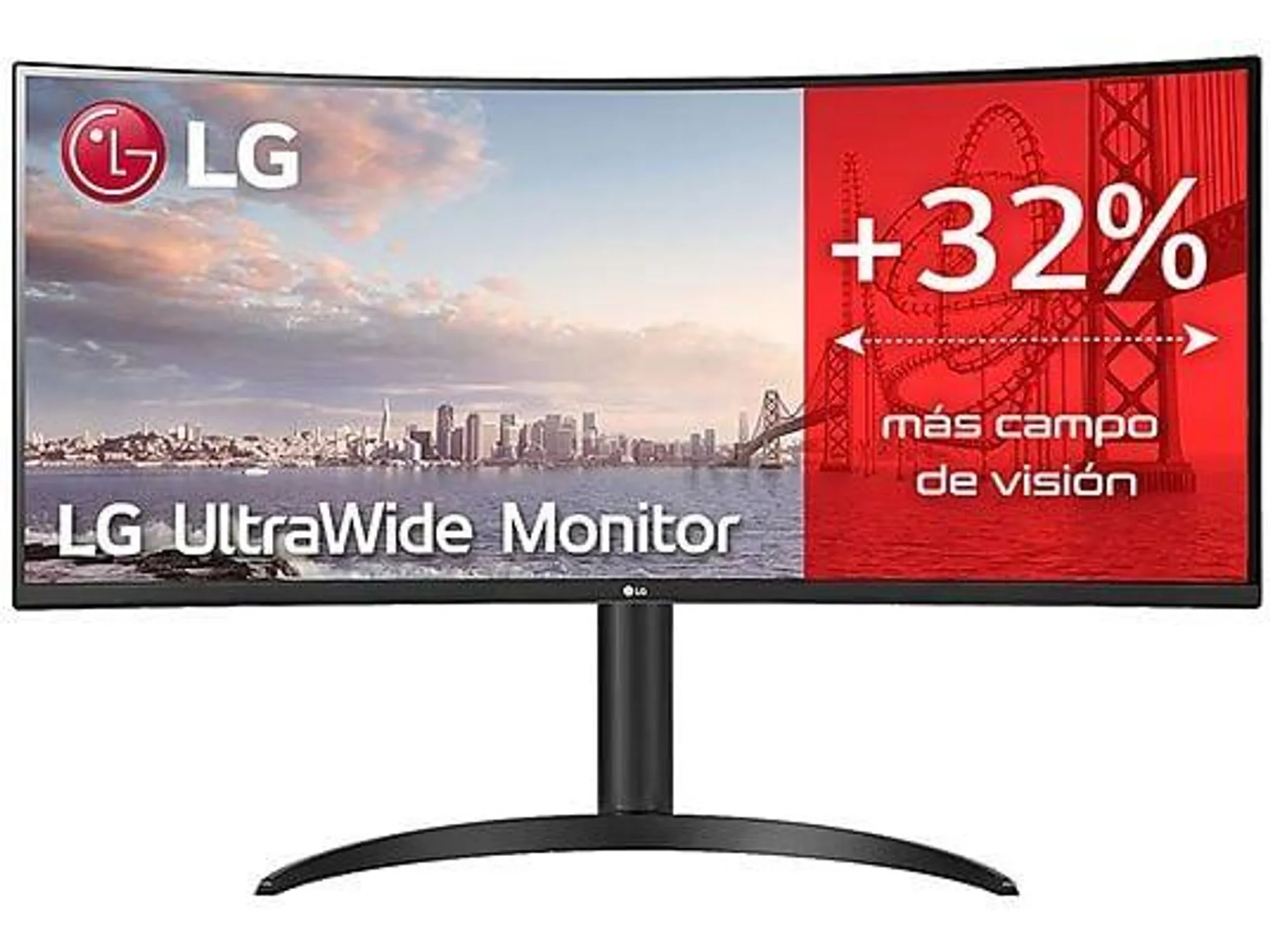 LG 34WP75CP-B 34 Zoll QHD Monitor (5 ms Reaktionszeit , 160 Hz , 160 Hz nativ)