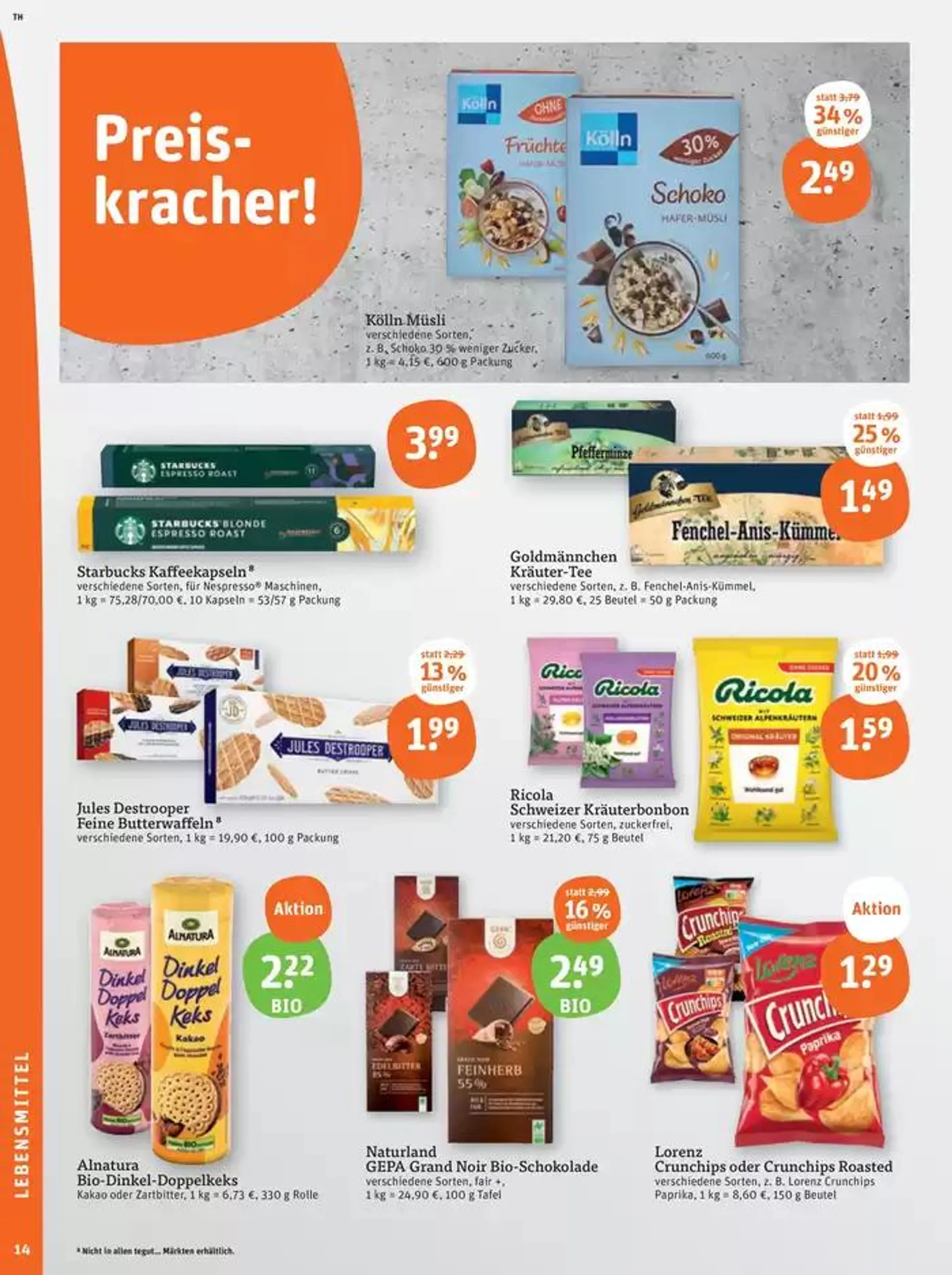 Top-Deals und Rabatte von 24. Januar bis 7. Februar 2025 - Prospekt seite 16