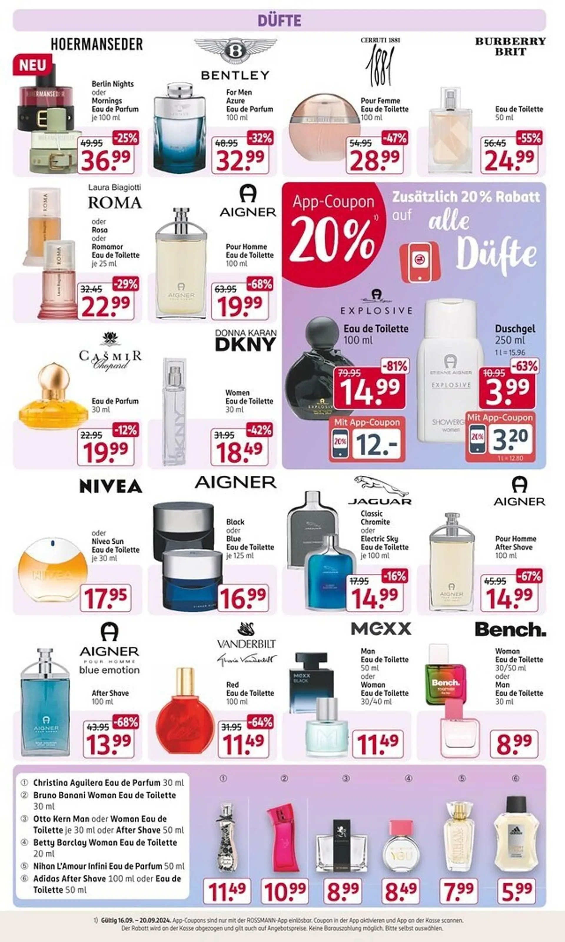 Rossmann Prospekt von 16. September bis 20. September 2024 - Prospekt seite 6