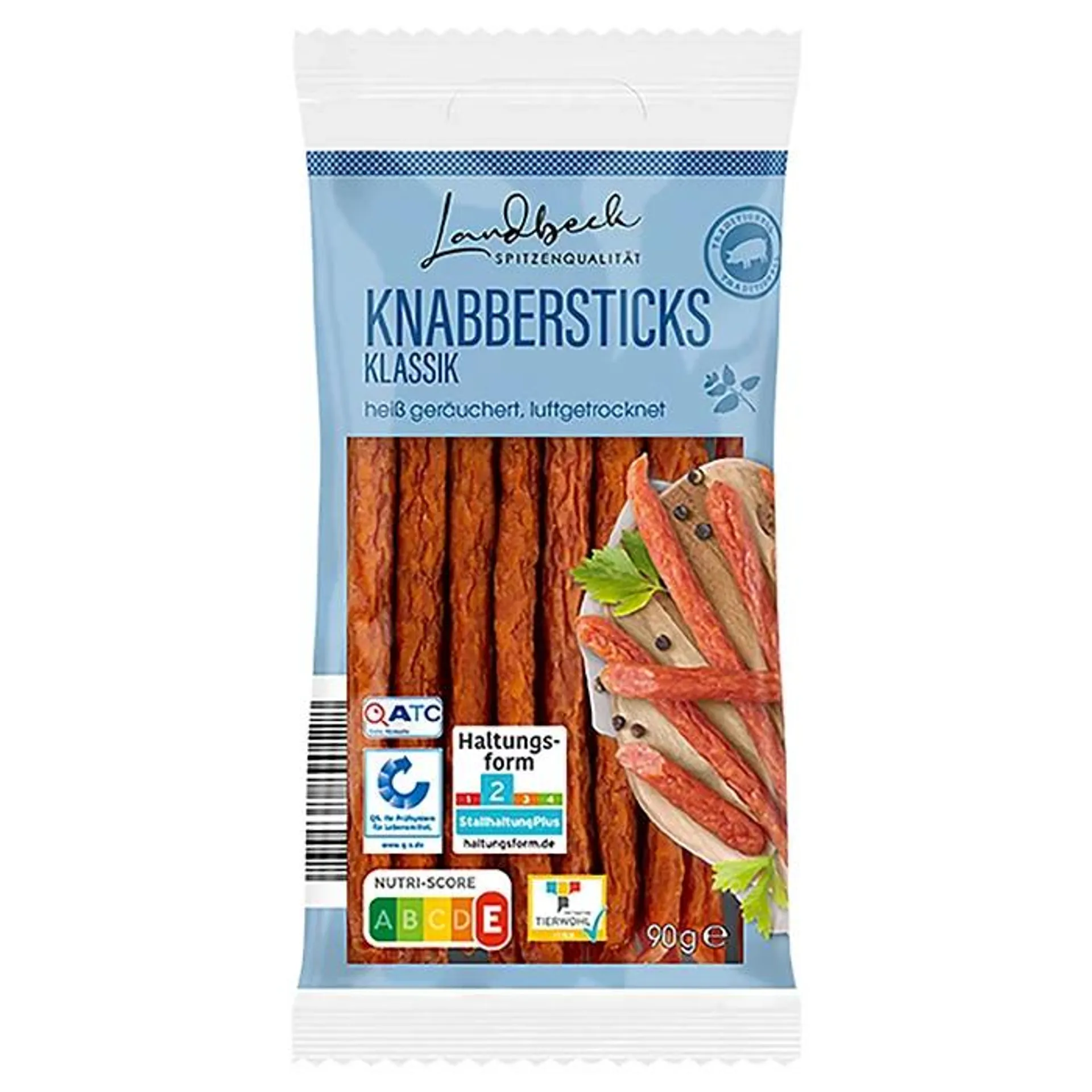 LANDBECK Knabbersticks 90 g, Klassik