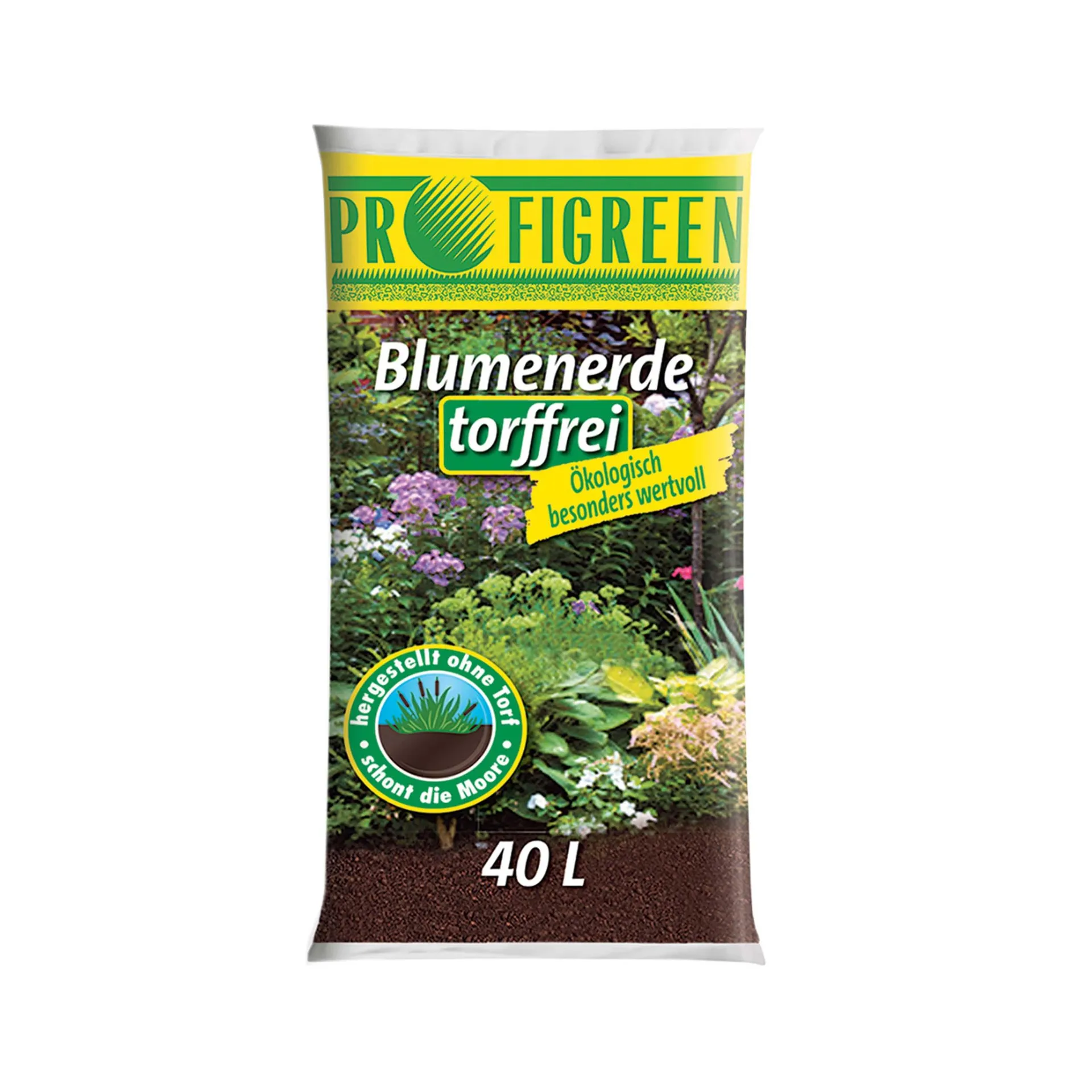 Blumenerde torffrei 40 Liter