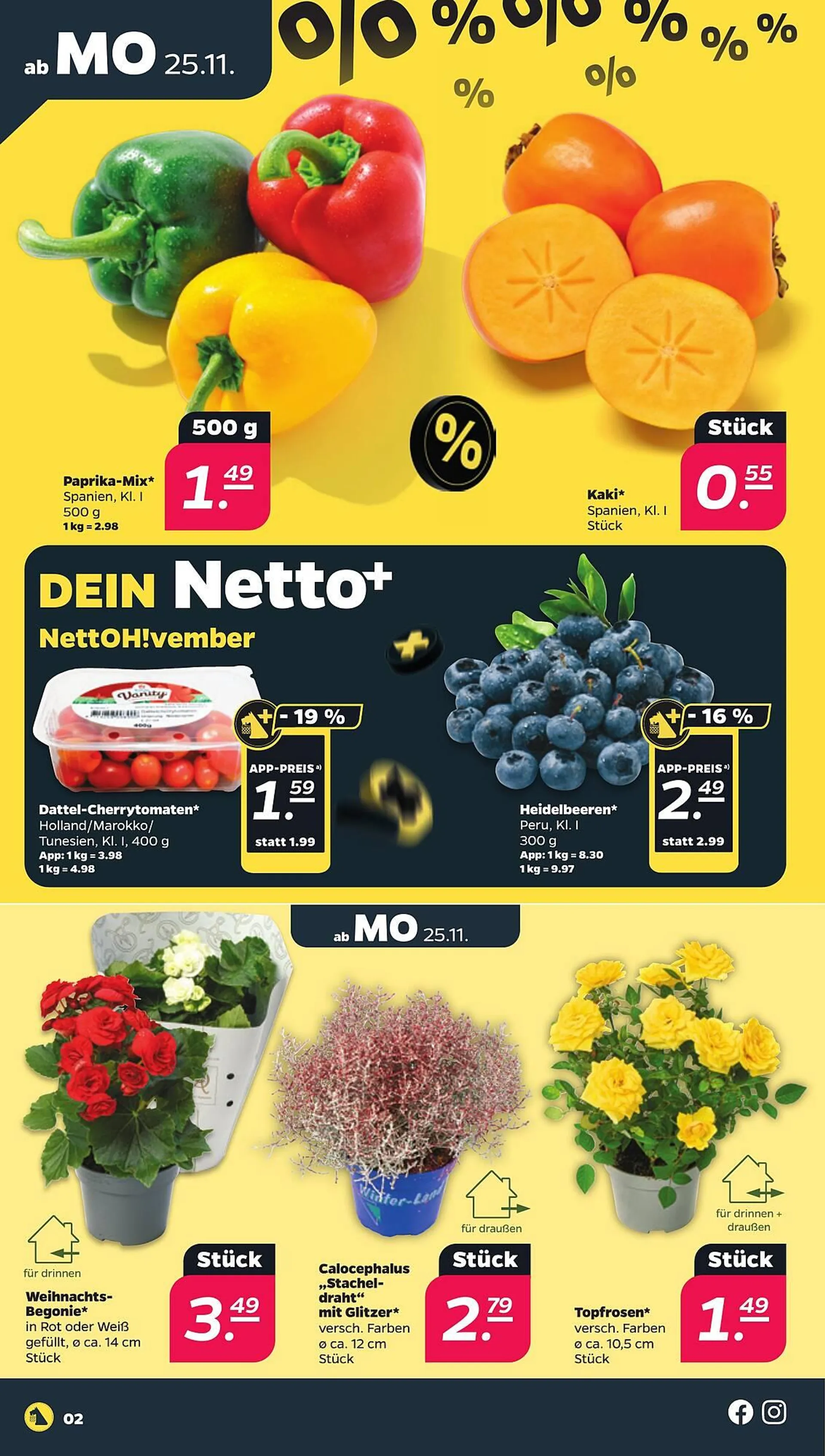 NETTO Prospekt von 25. November bis 30. November 2024 - Prospekt seite 2