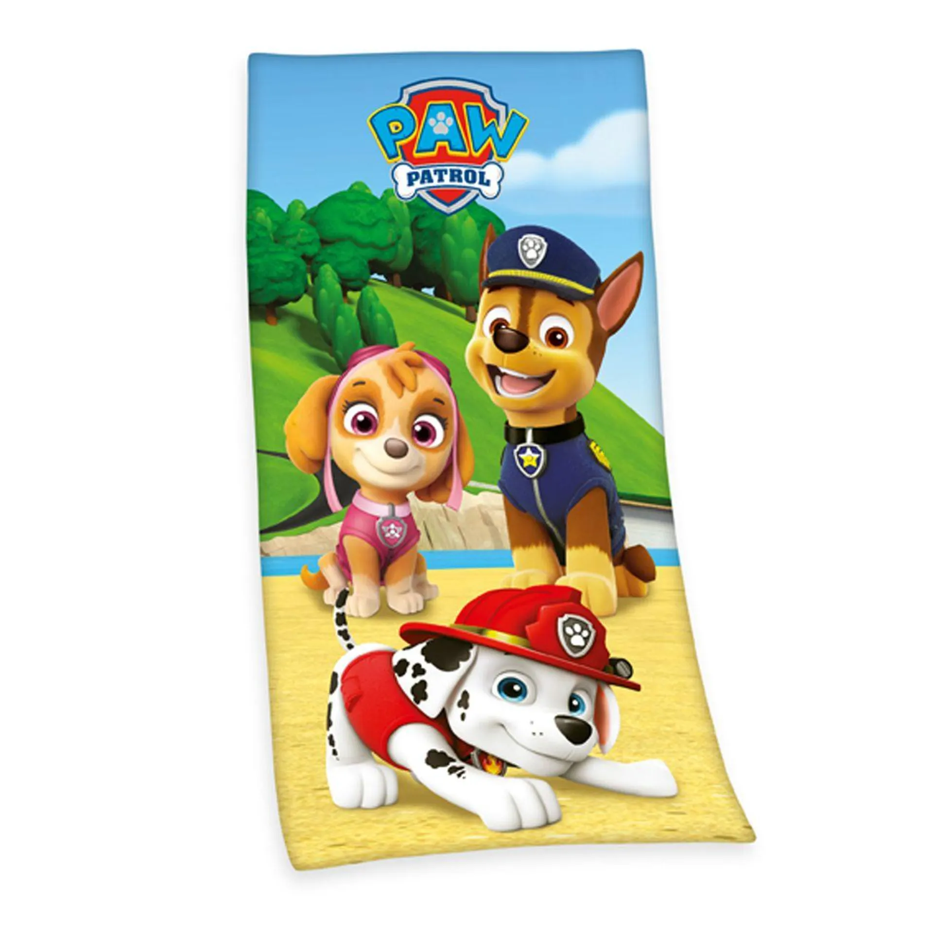 Paw Patrol Velourstuch, Größe: 150 x 75 cm