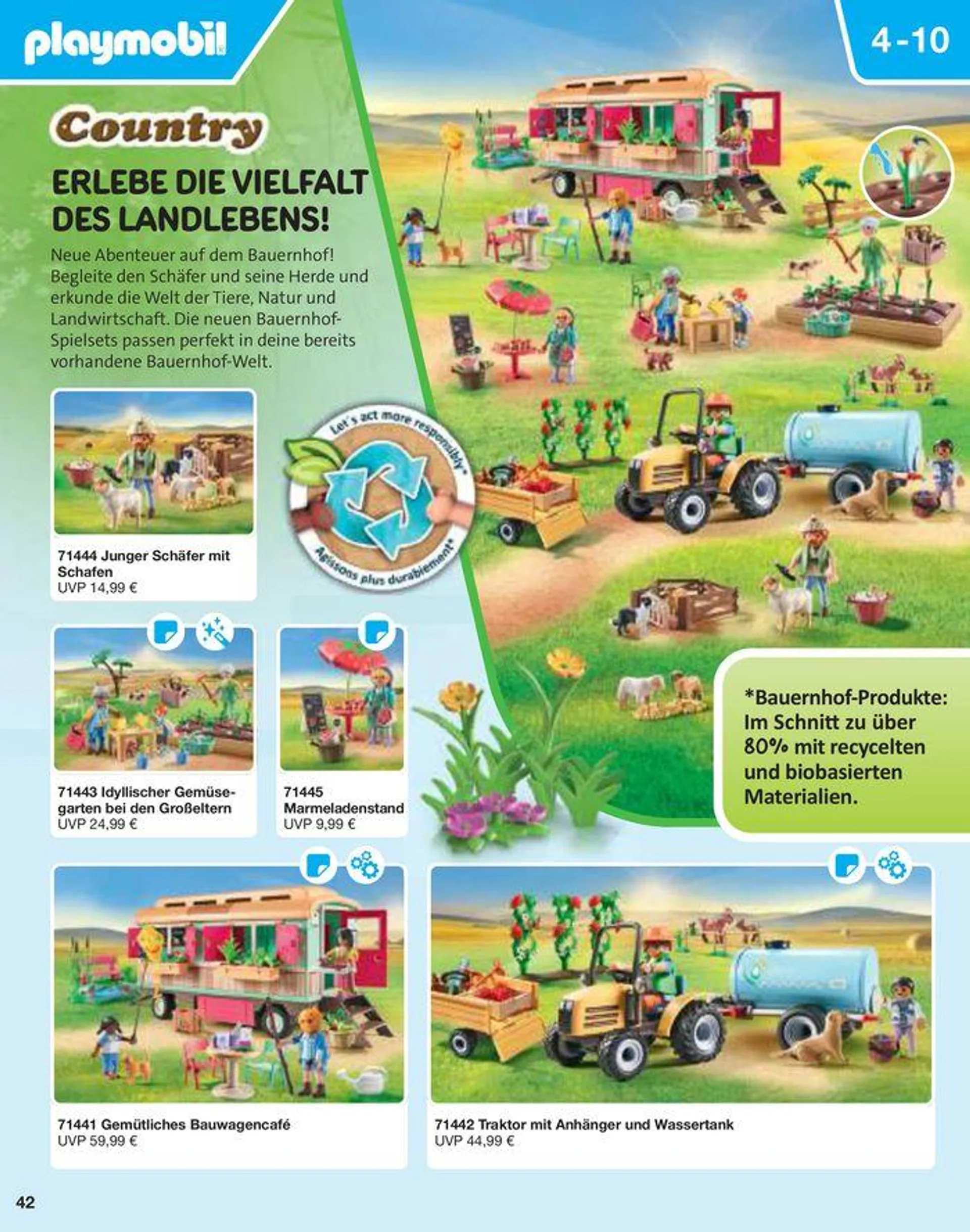 50 Years Of Playmobil von 9. Juli bis 31. Dezember 2024 - Prospekt seite 42