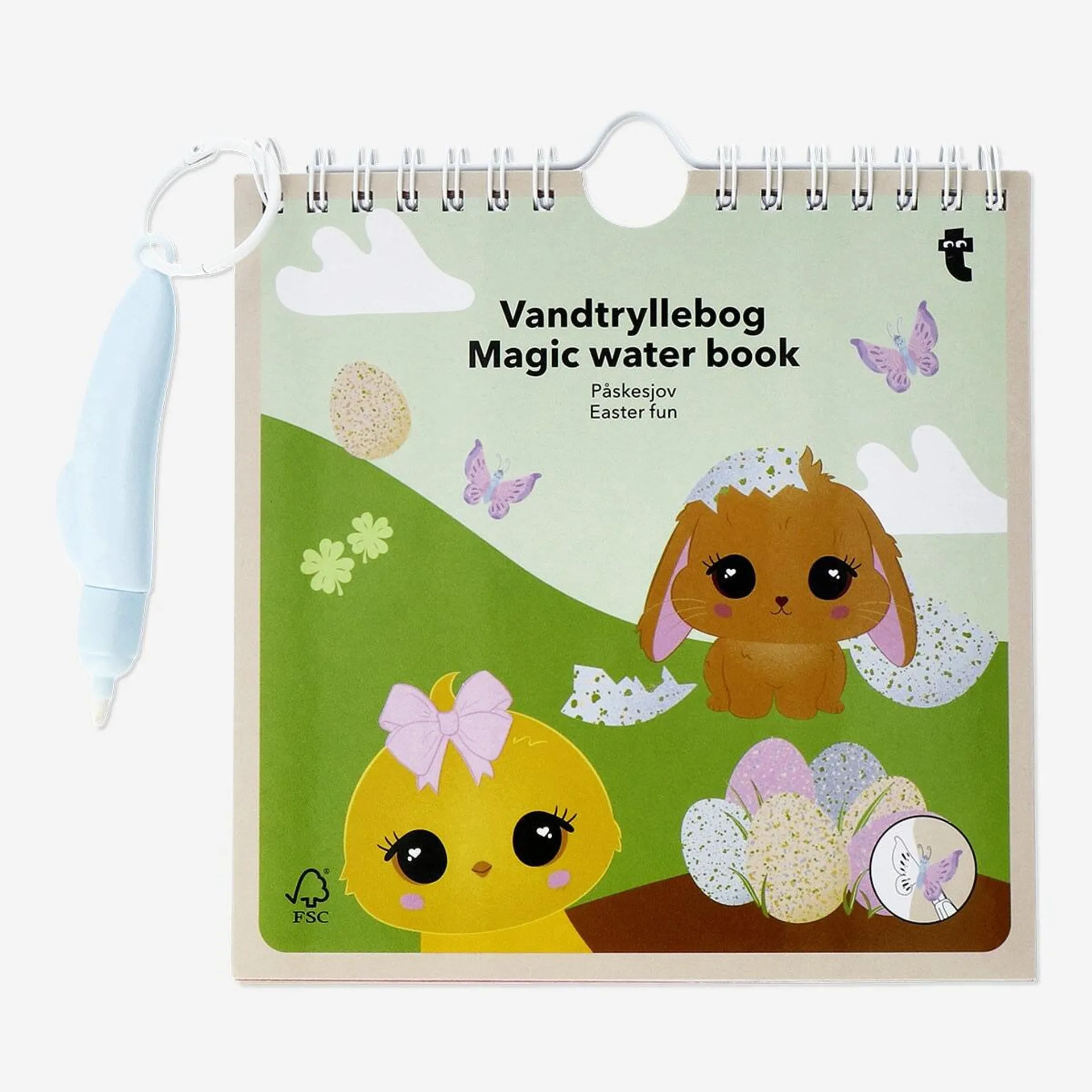 Easter themed magic water colouring book