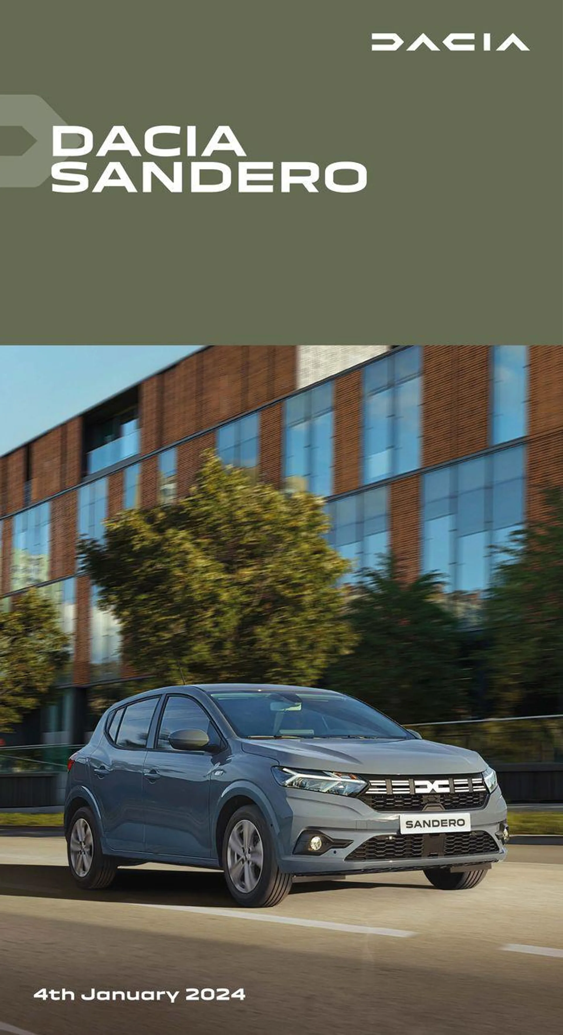 Dacia Sandero von 1. Februar bis 1. Februar 2025 - Prospekt seite 