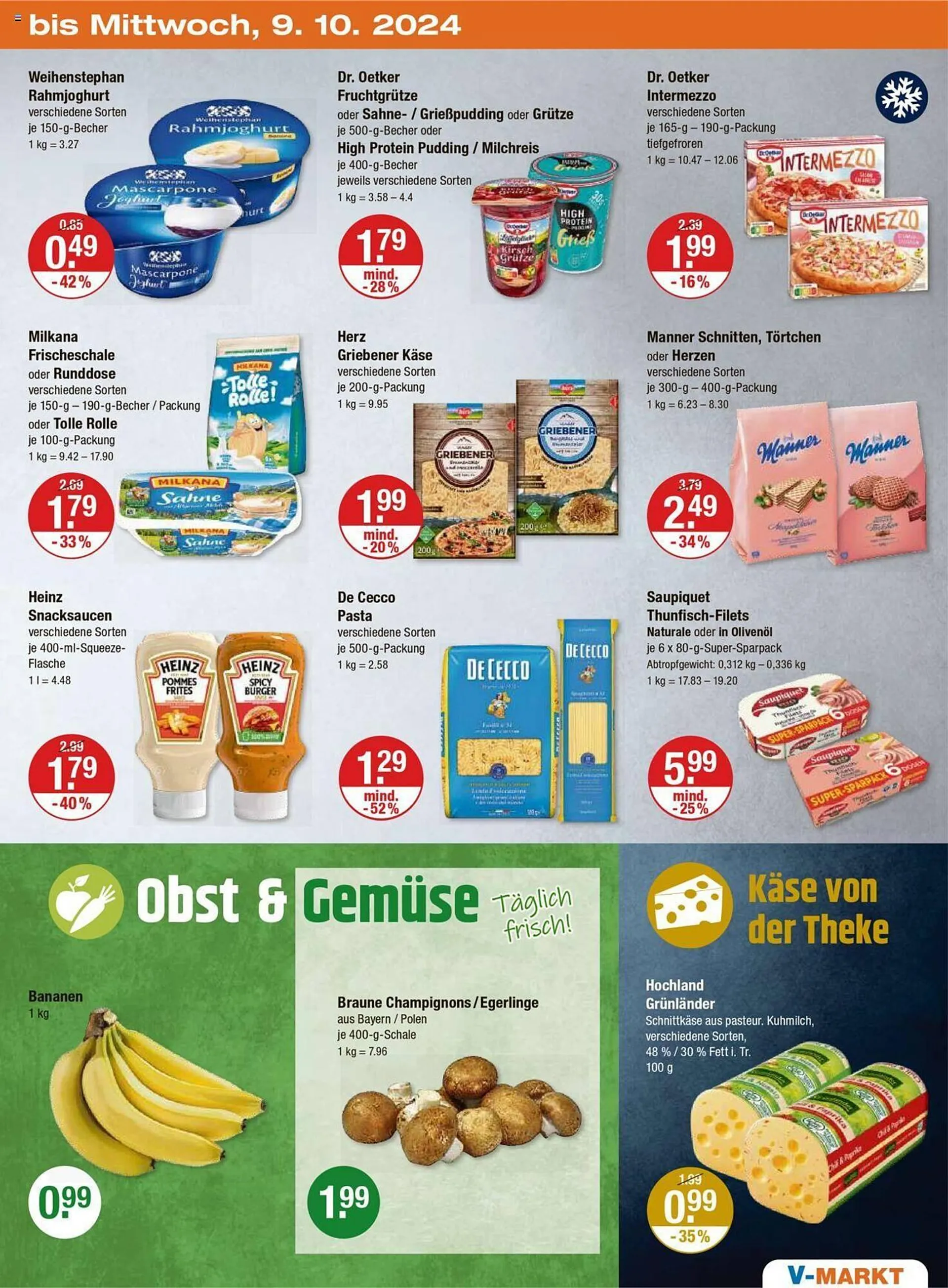 V Markt Prospekt von 4. Oktober bis 9. Oktober 2024 - Prospekt seite 23