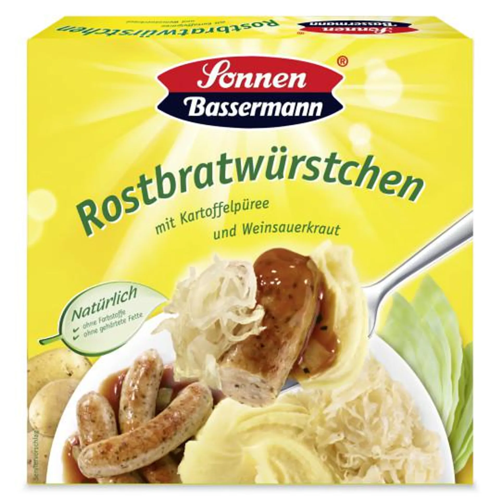 Sonnen Bassermann Rostbratwürstchen Menü 480G