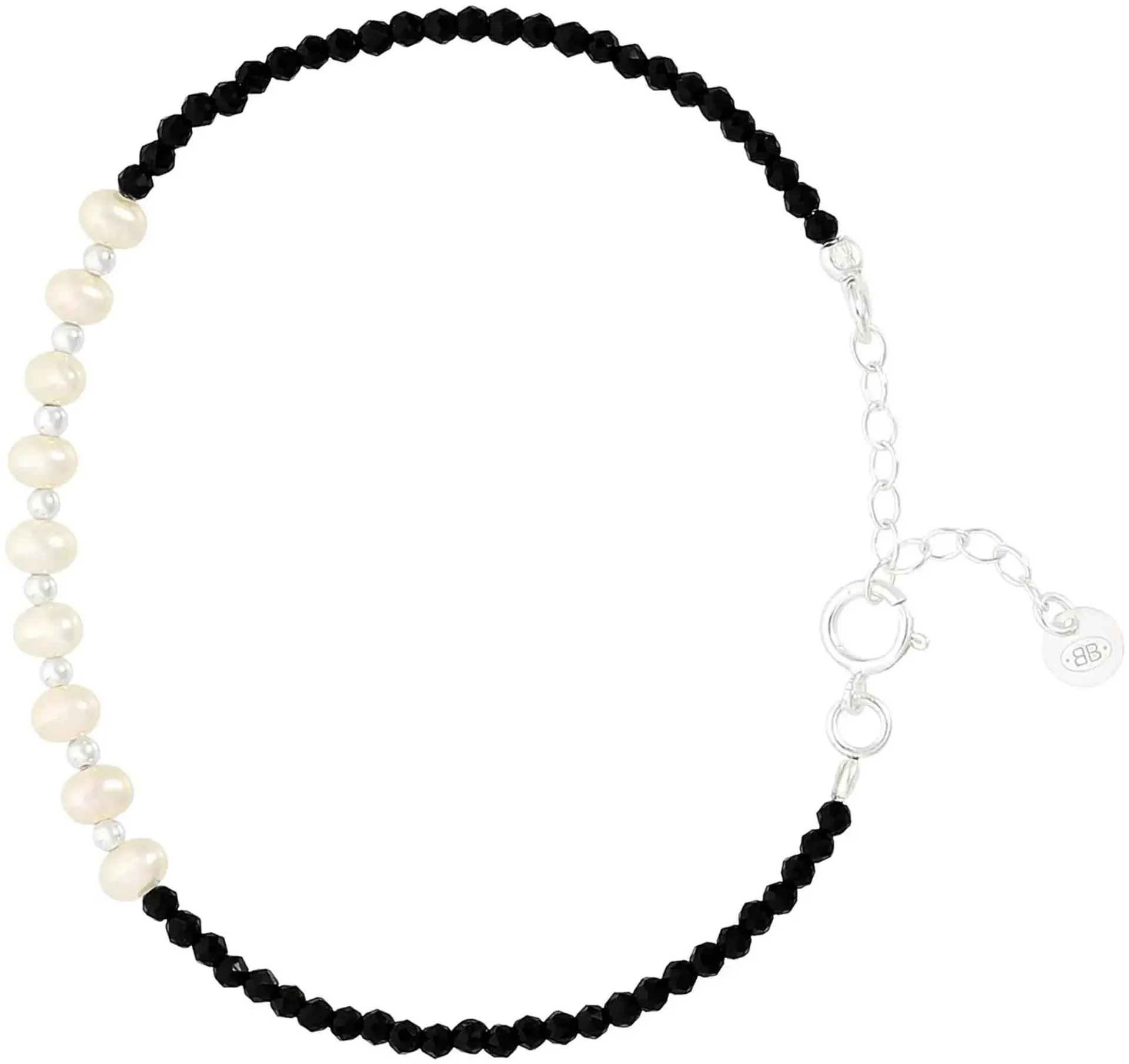 Armband - Black Pearls