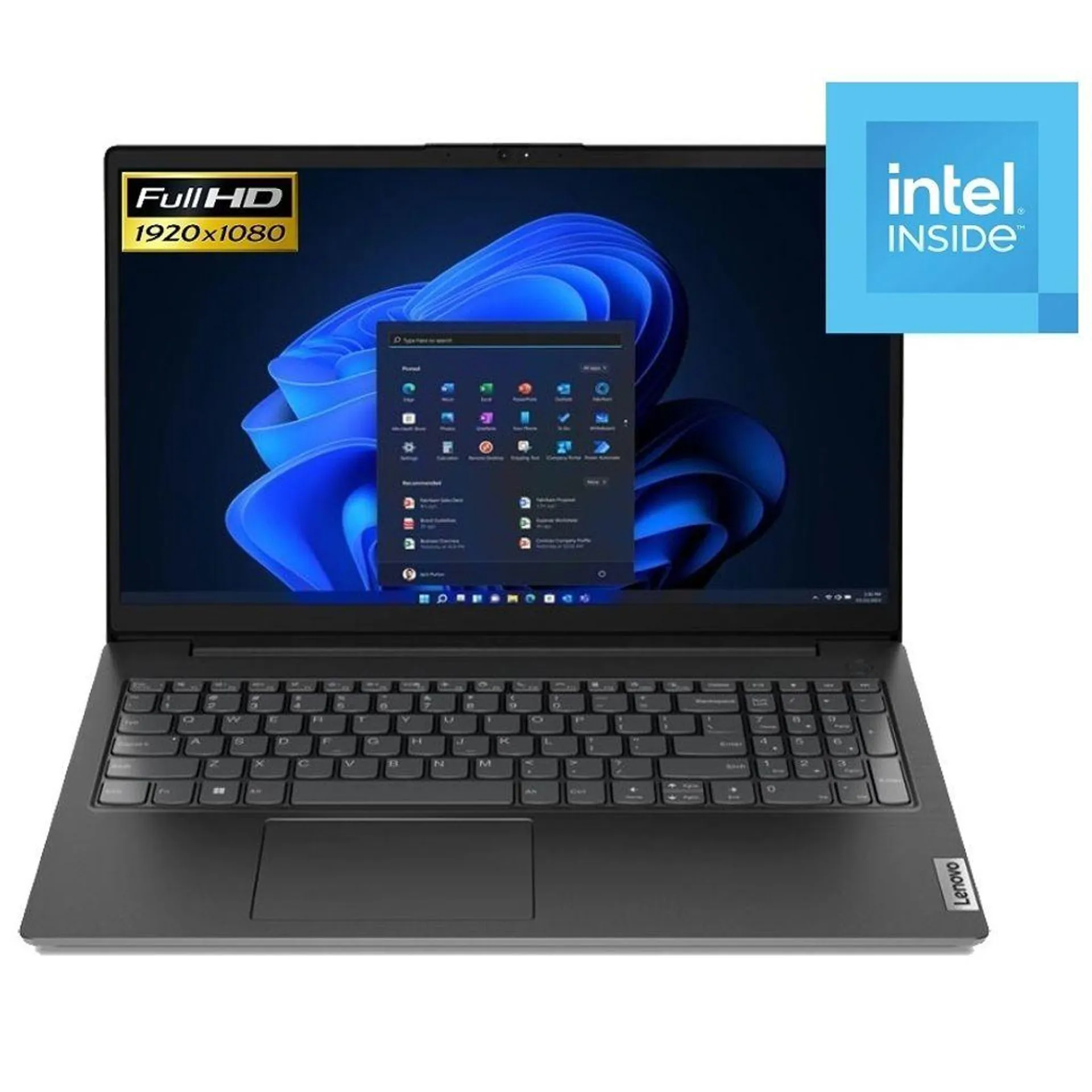 Lenovo V15 G2 Notebook 15,6" INTEL N4500 @2,8GHz 8GB DDR4 256GB NVMe SSD FHD Windows 11 Laptop