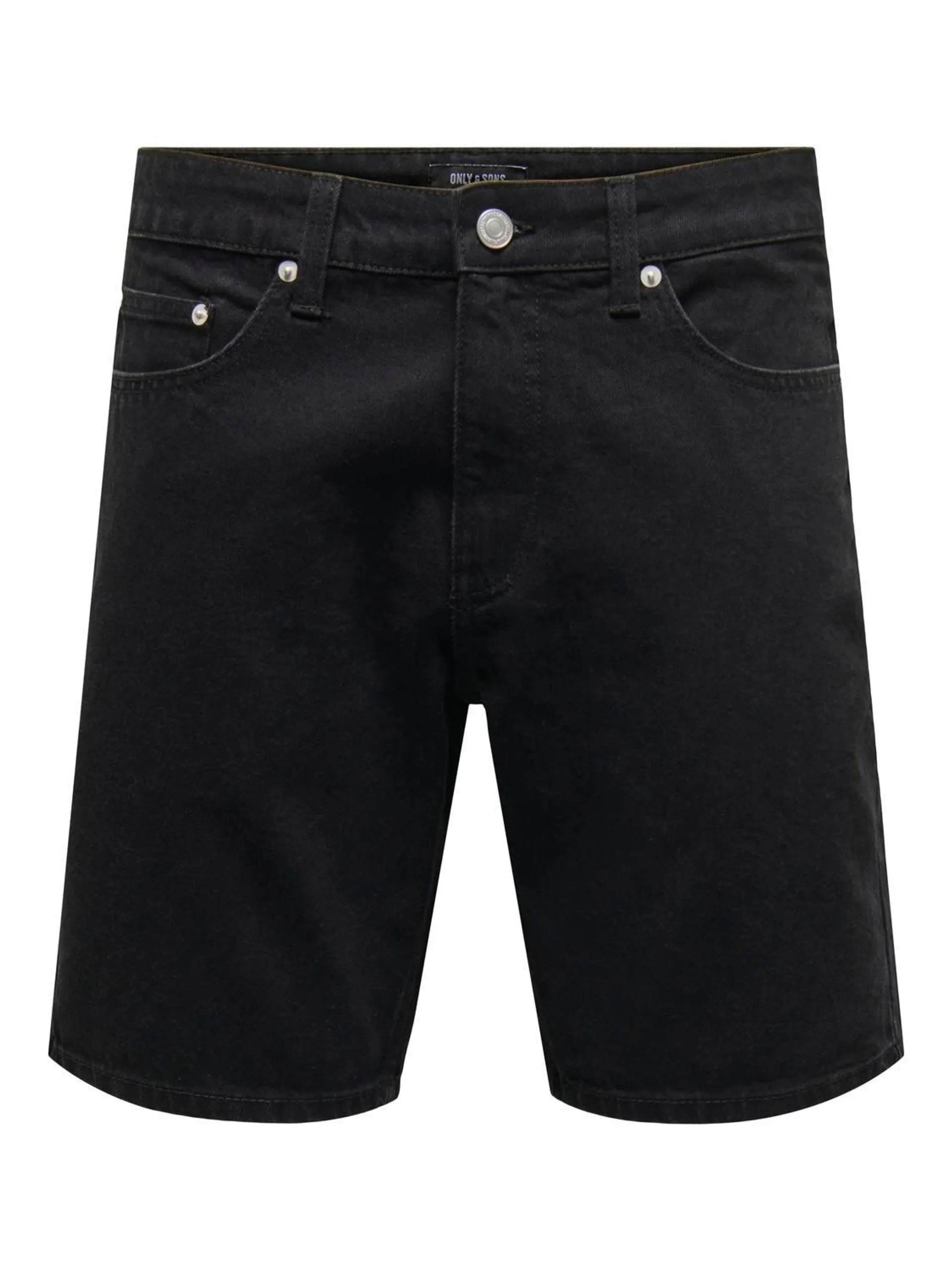 Normal geschnitten Mittlere Taille Shorts