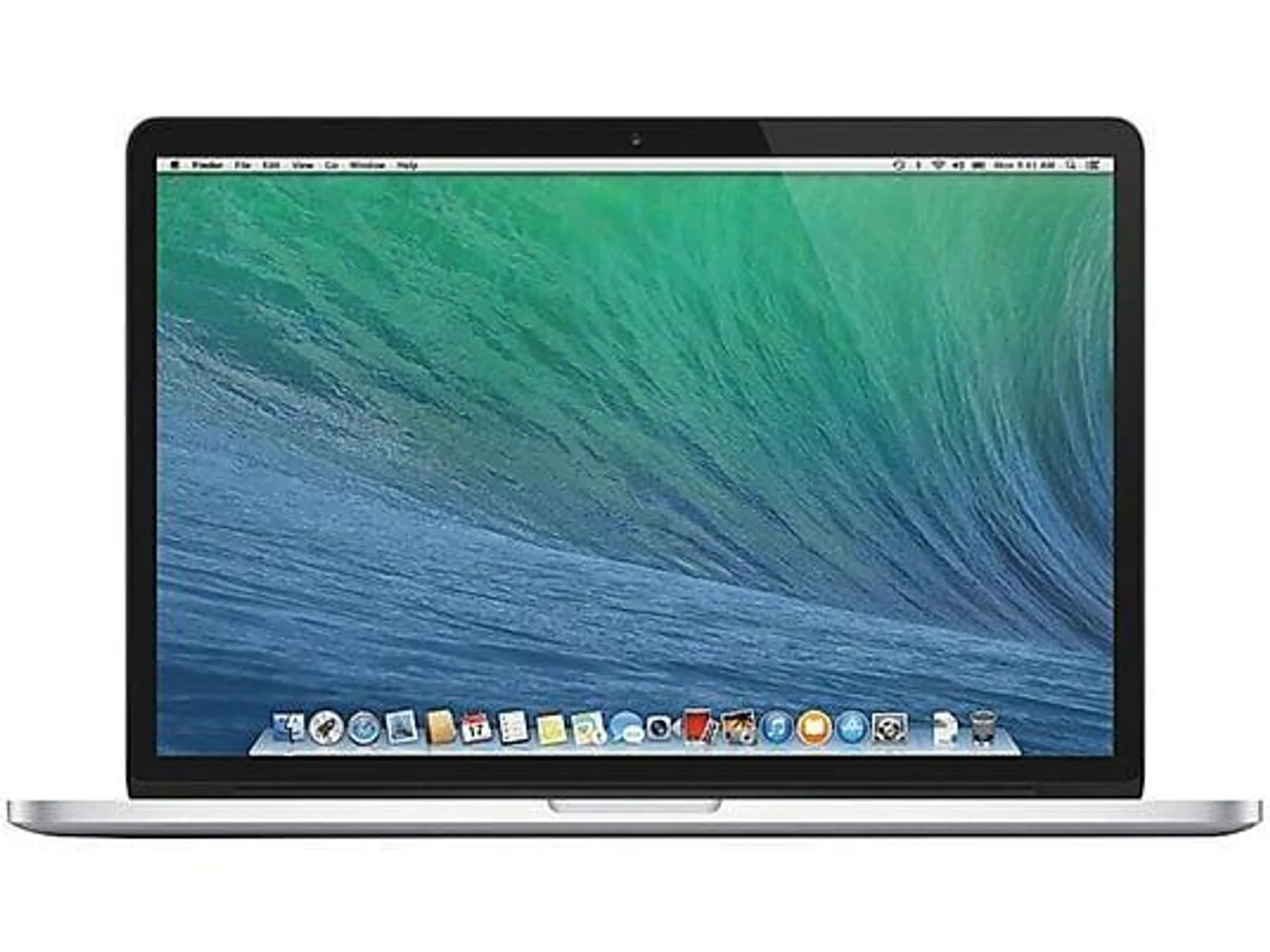 APPLE MacBook Pro Retina 13" 2013, Notebook, mit 13,3 Zoll Display, Intel® Core™ i5, 8 GB RAM, 128 GB SSD, Intel® Iris® 5100, Silver, macOS