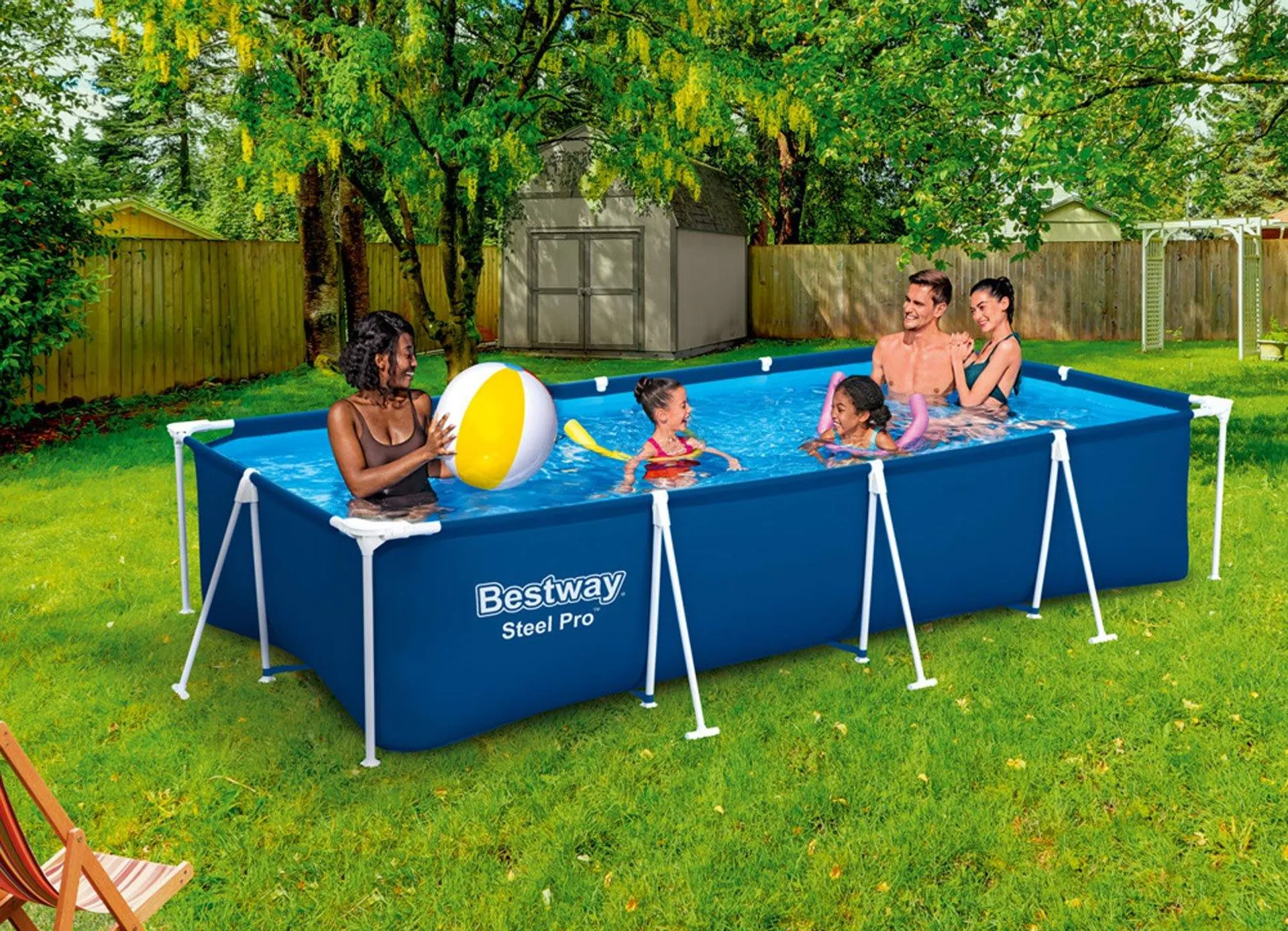 Bestway #56424 Steel Pro Pool-Set 400x211x81cm