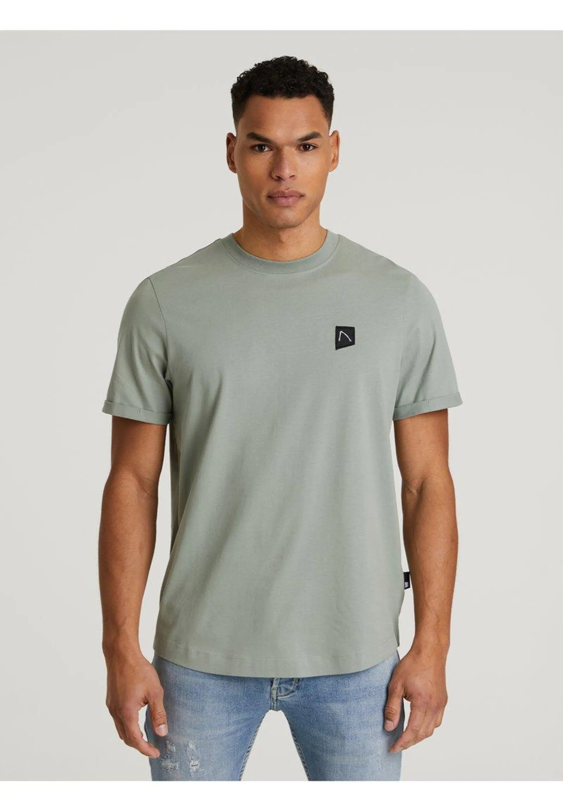 BRODY - Basic T-shirt - mid green