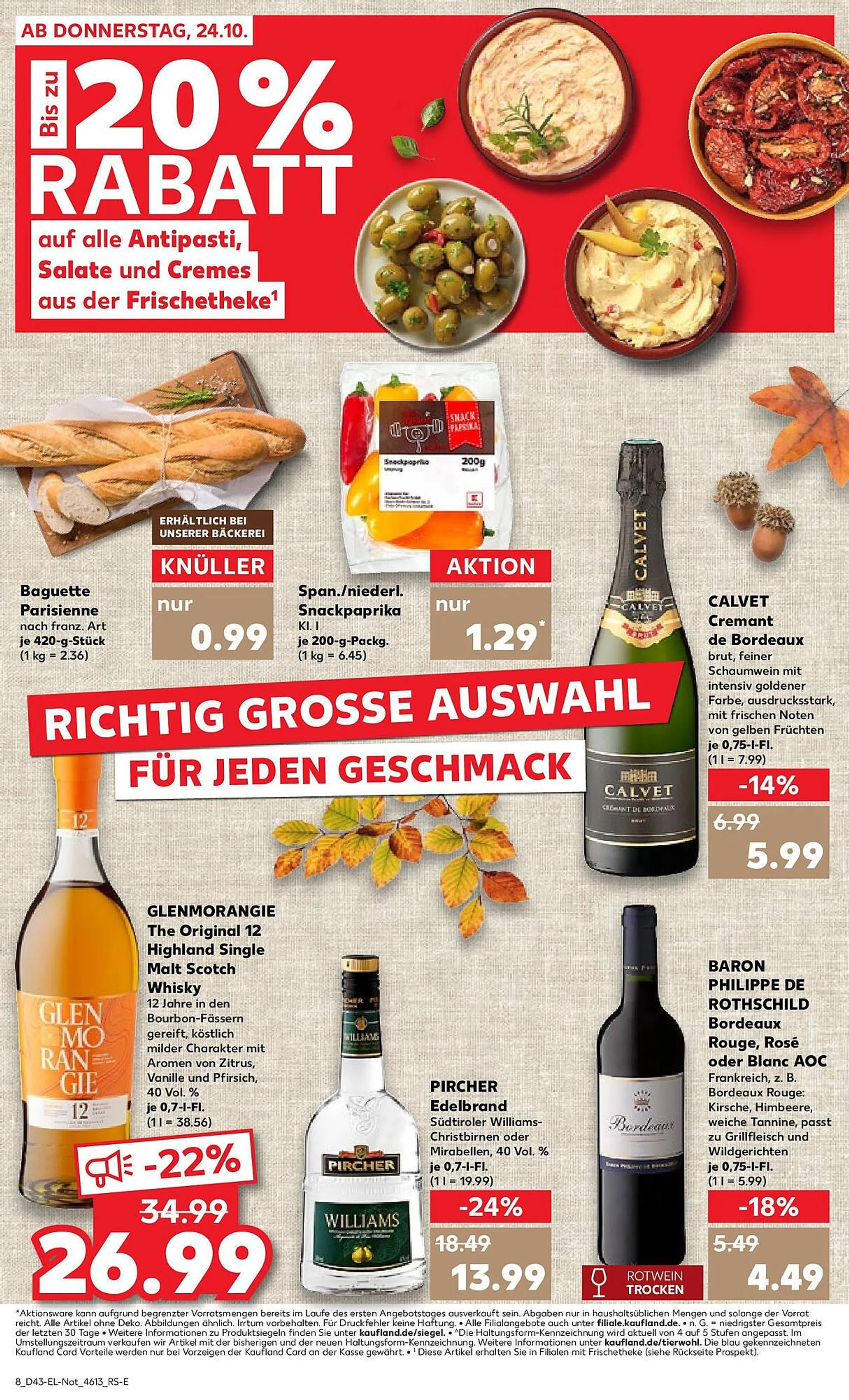 Kaufland Prospekt von 27. Oktober bis 30. Oktober 2024 - Prospekt seite 23