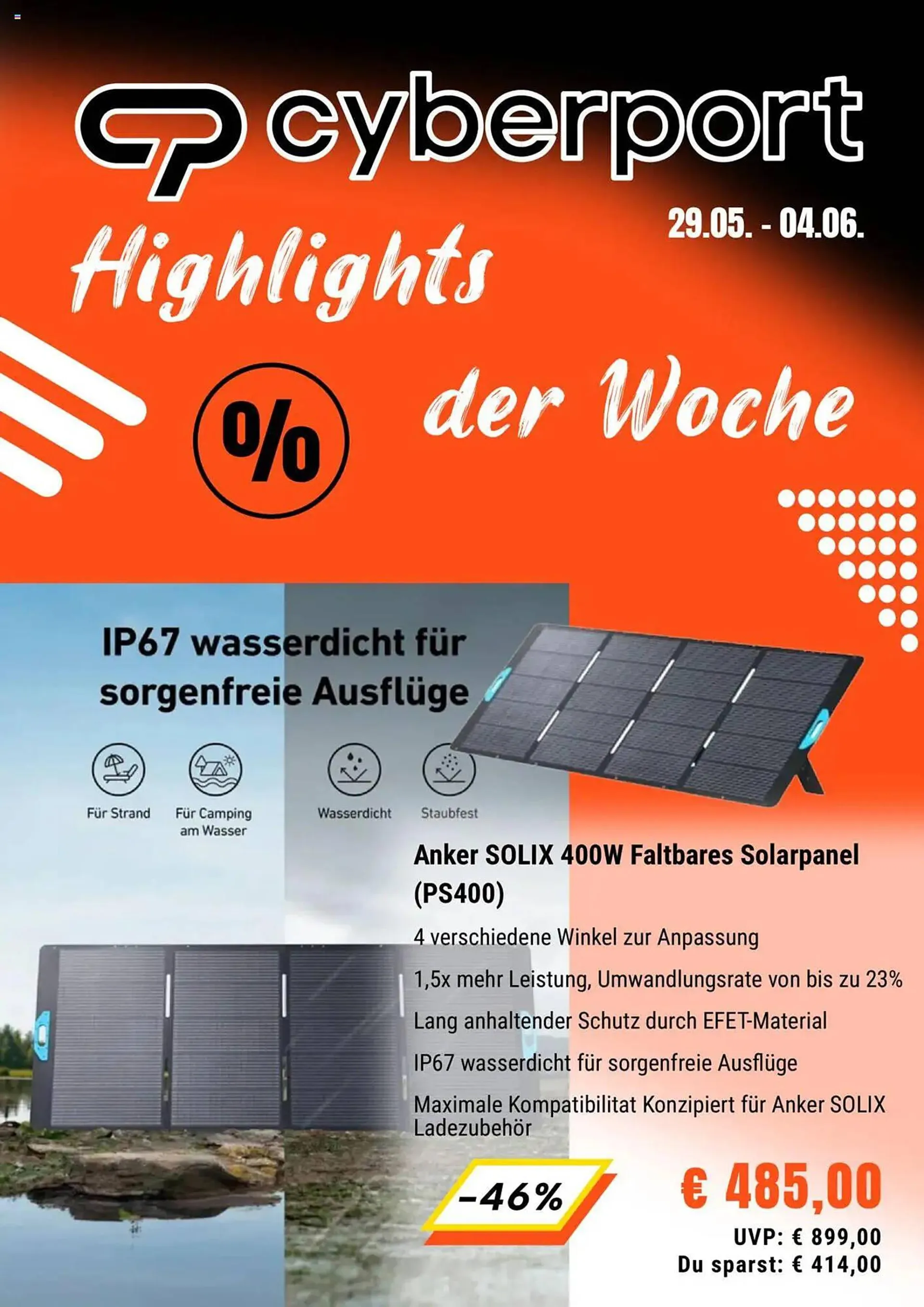 Cyberport Prospekt von 29. Mai bis 4. Juni 2025 - Prospekt seite 1