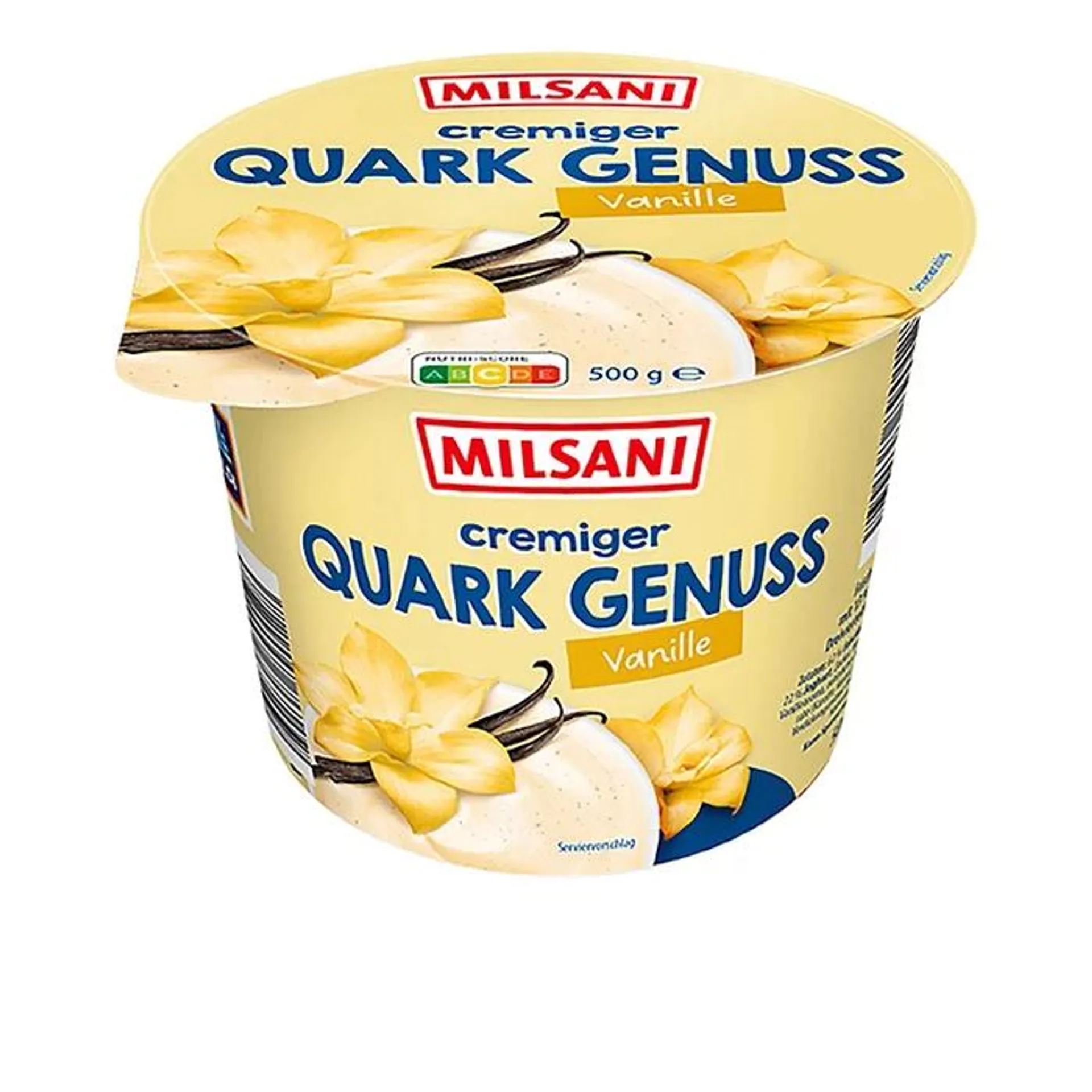 MILSANI cremiger Quark-Genuss 500 g, Vanille