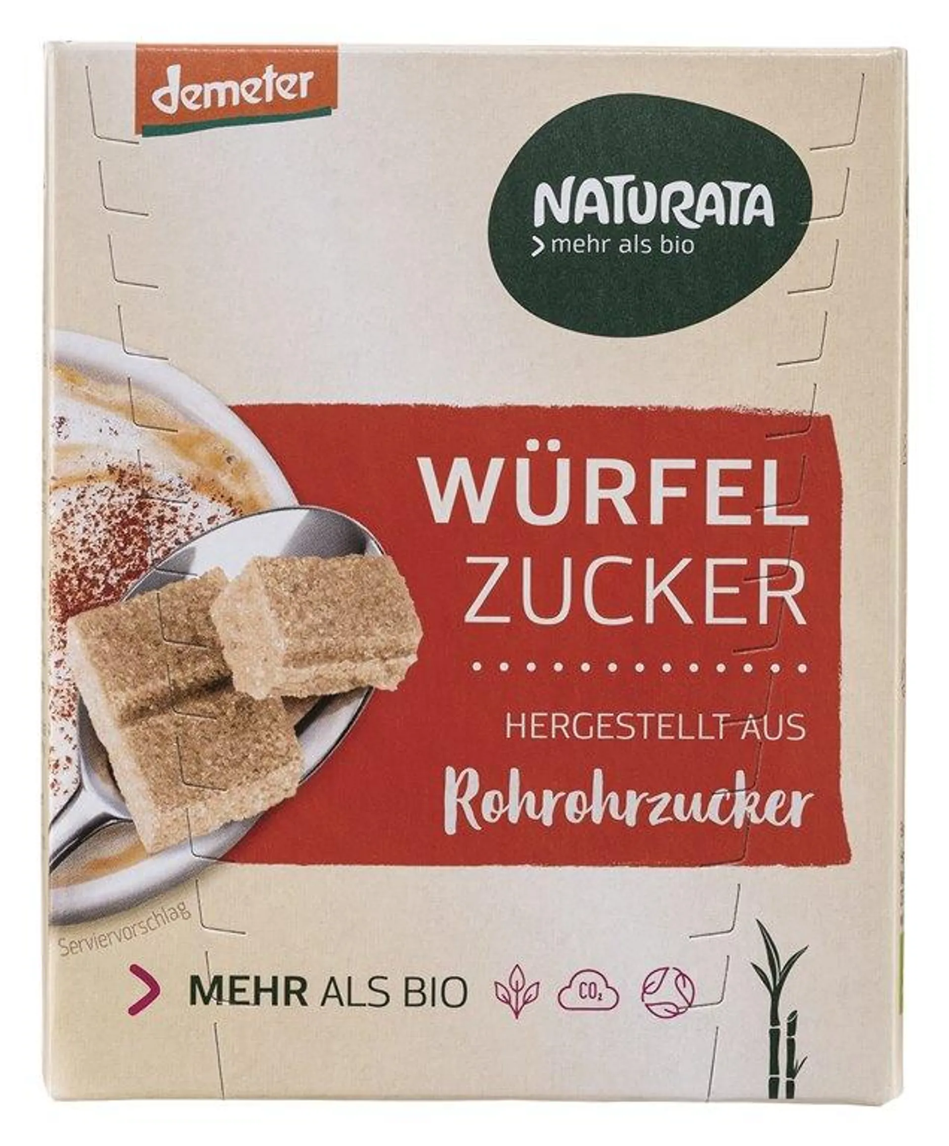 Naturata Syramena Würfelzucker 500g