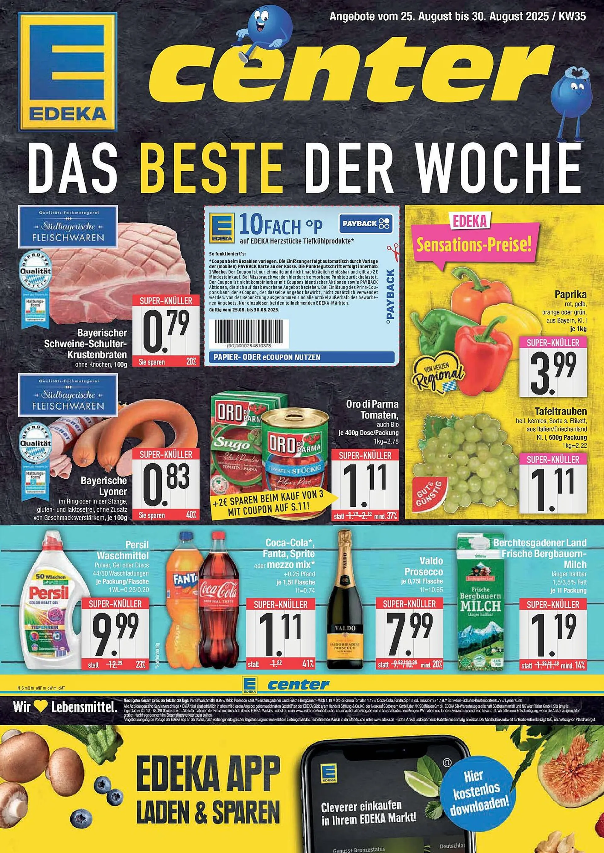 E-Center Prospekt von 24. August bis 30. August 2025 - Prospekt seite 1