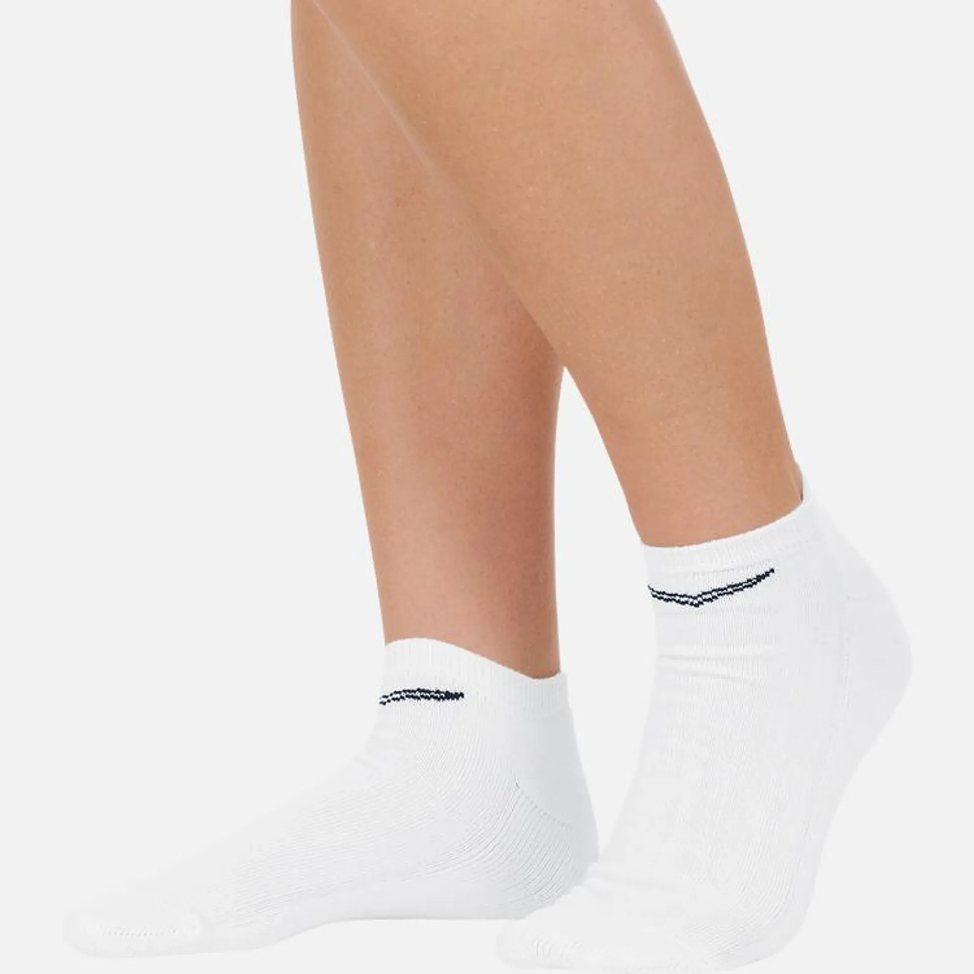 Kurzschaft-Socken im Doppelpack Weiss