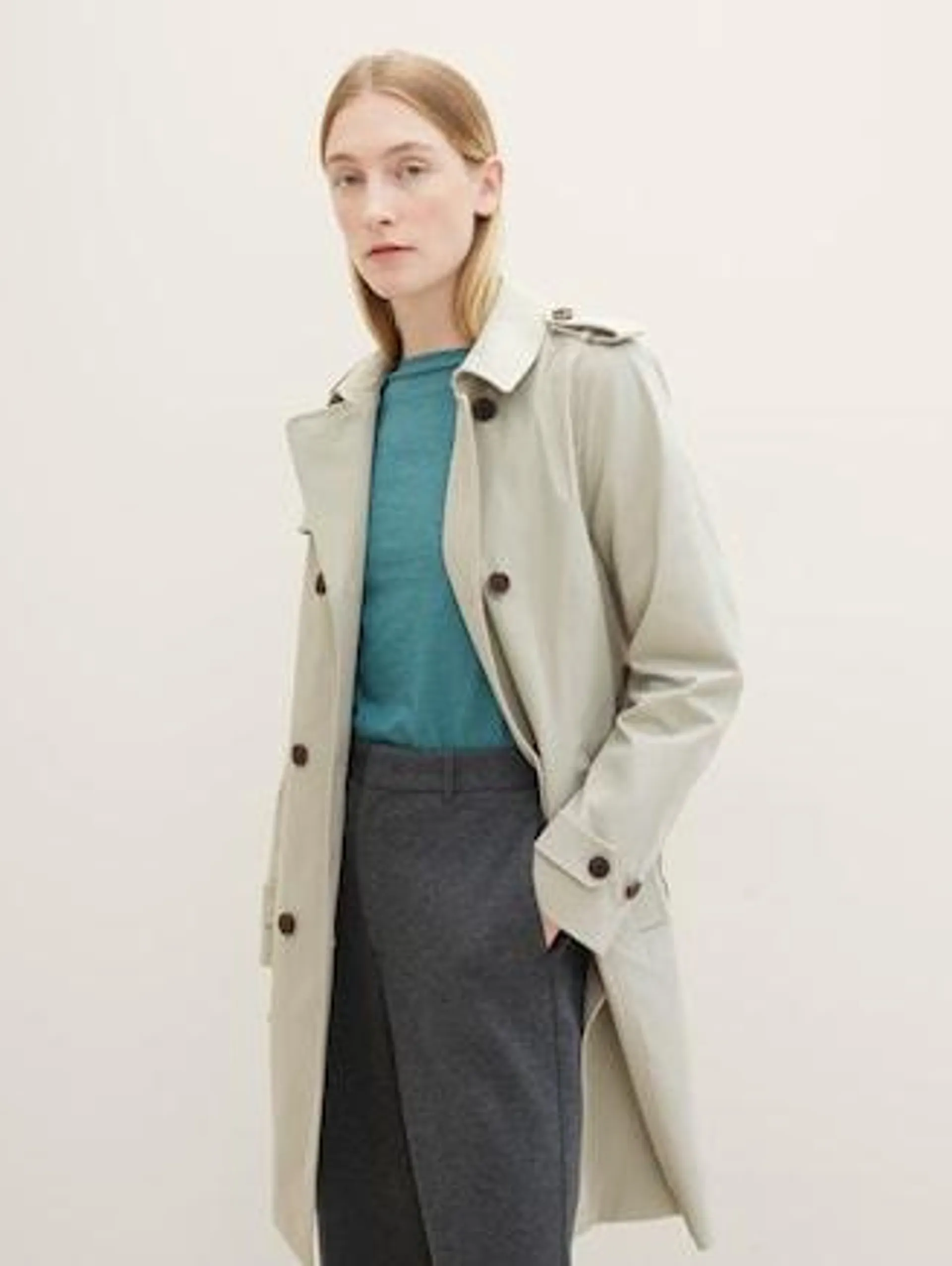 Basic trench coat